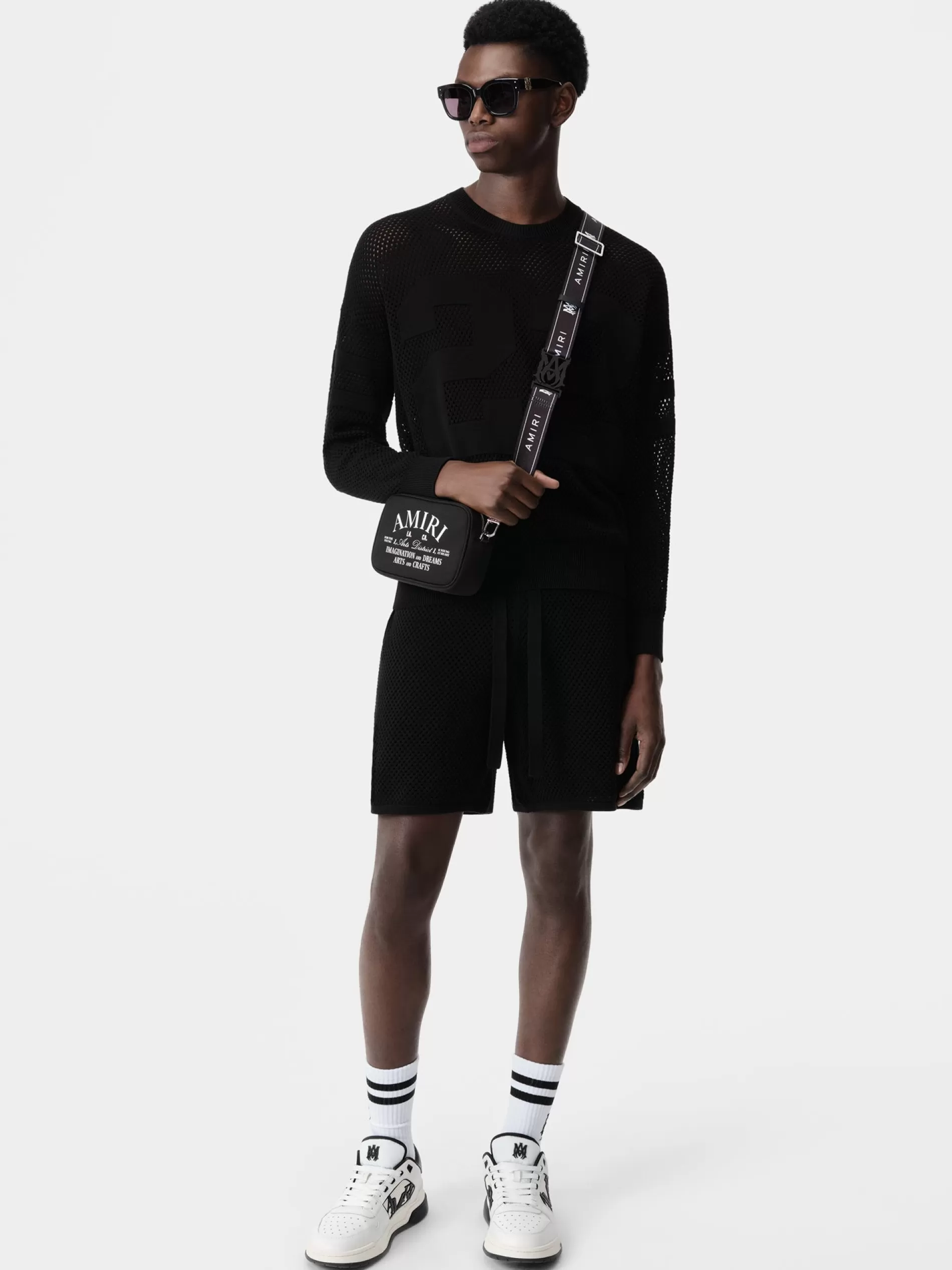 AMIRI Knitwear>22 SHORT BLACK