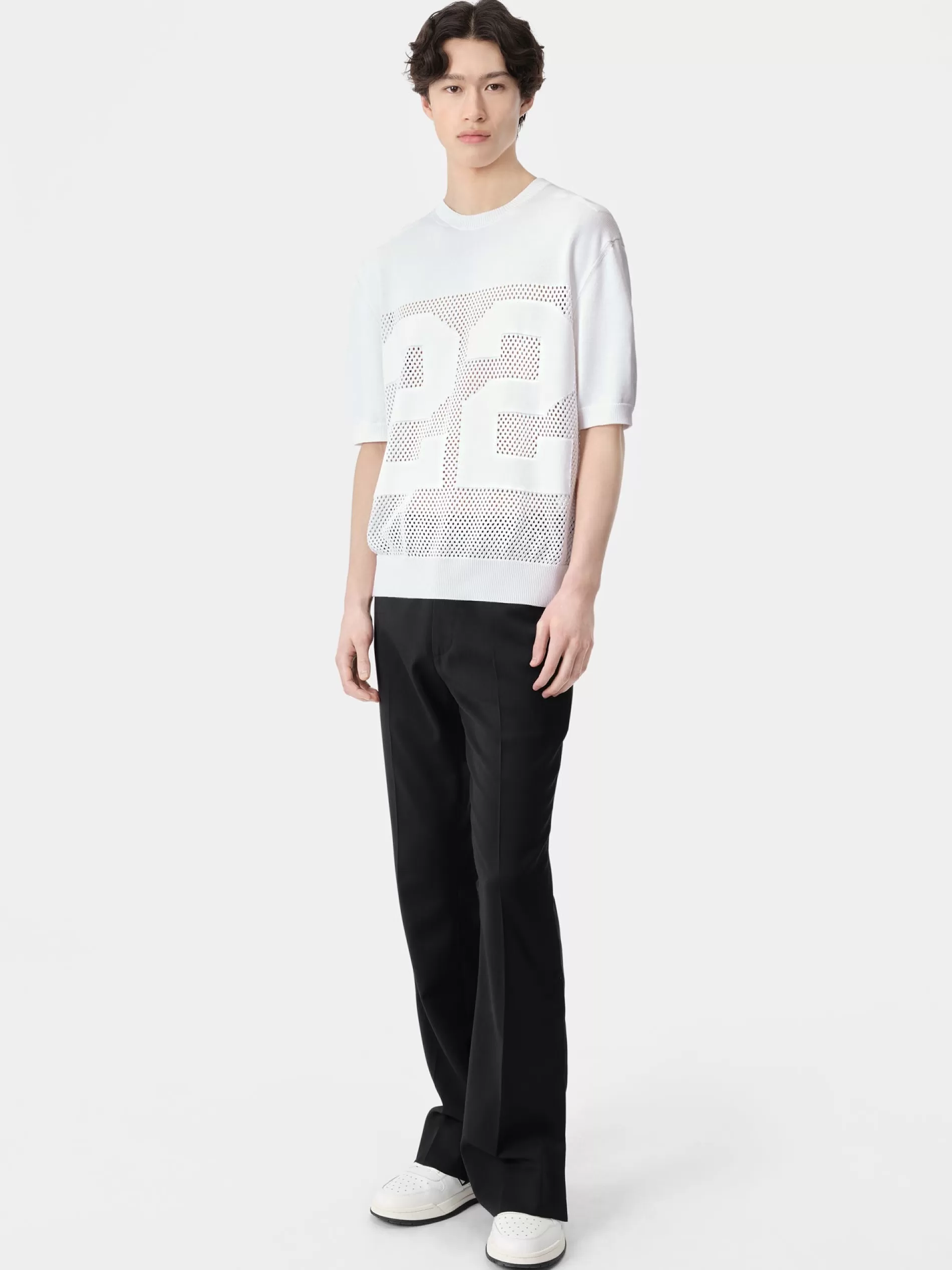 AMIRI Knitwear>22 TEE White