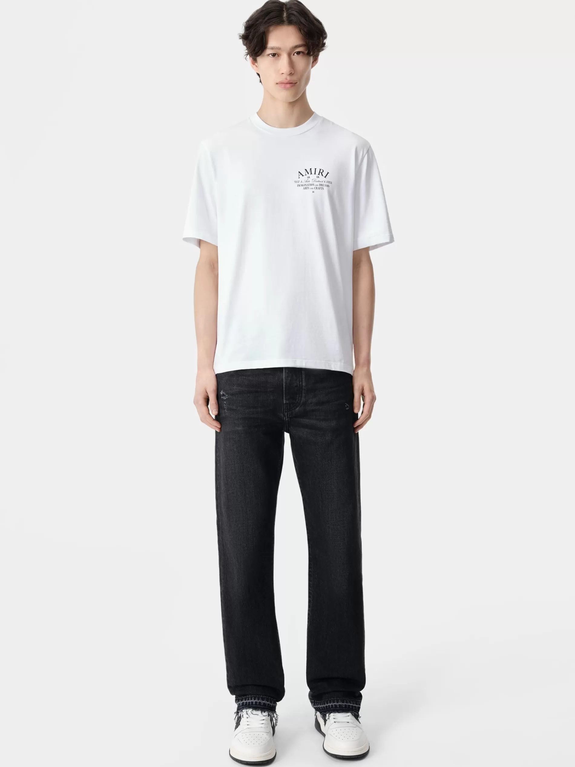 AMIRI Tees> ARTS DISTRICT TEE White