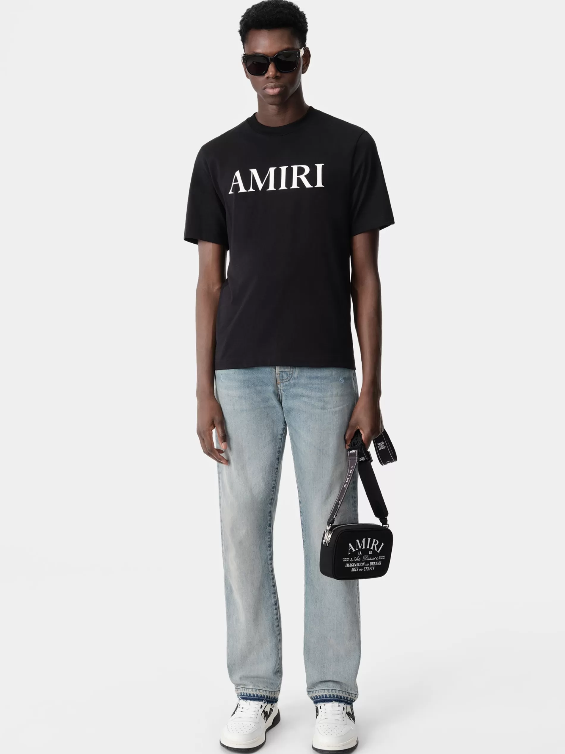 AMIRI Tees> CORE LOGO TEE BLACK