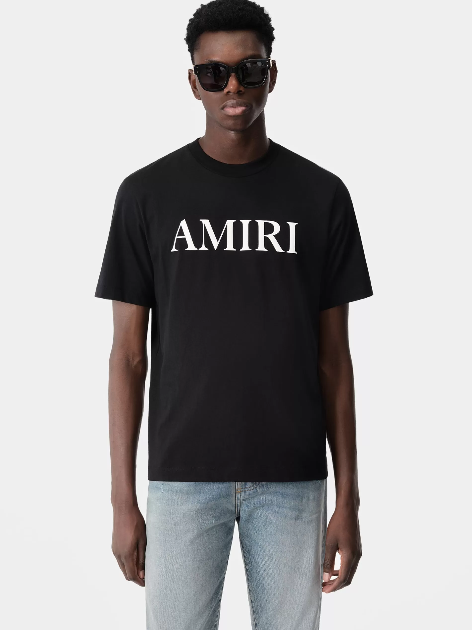 AMIRI Tees> CORE LOGO TEE BLACK