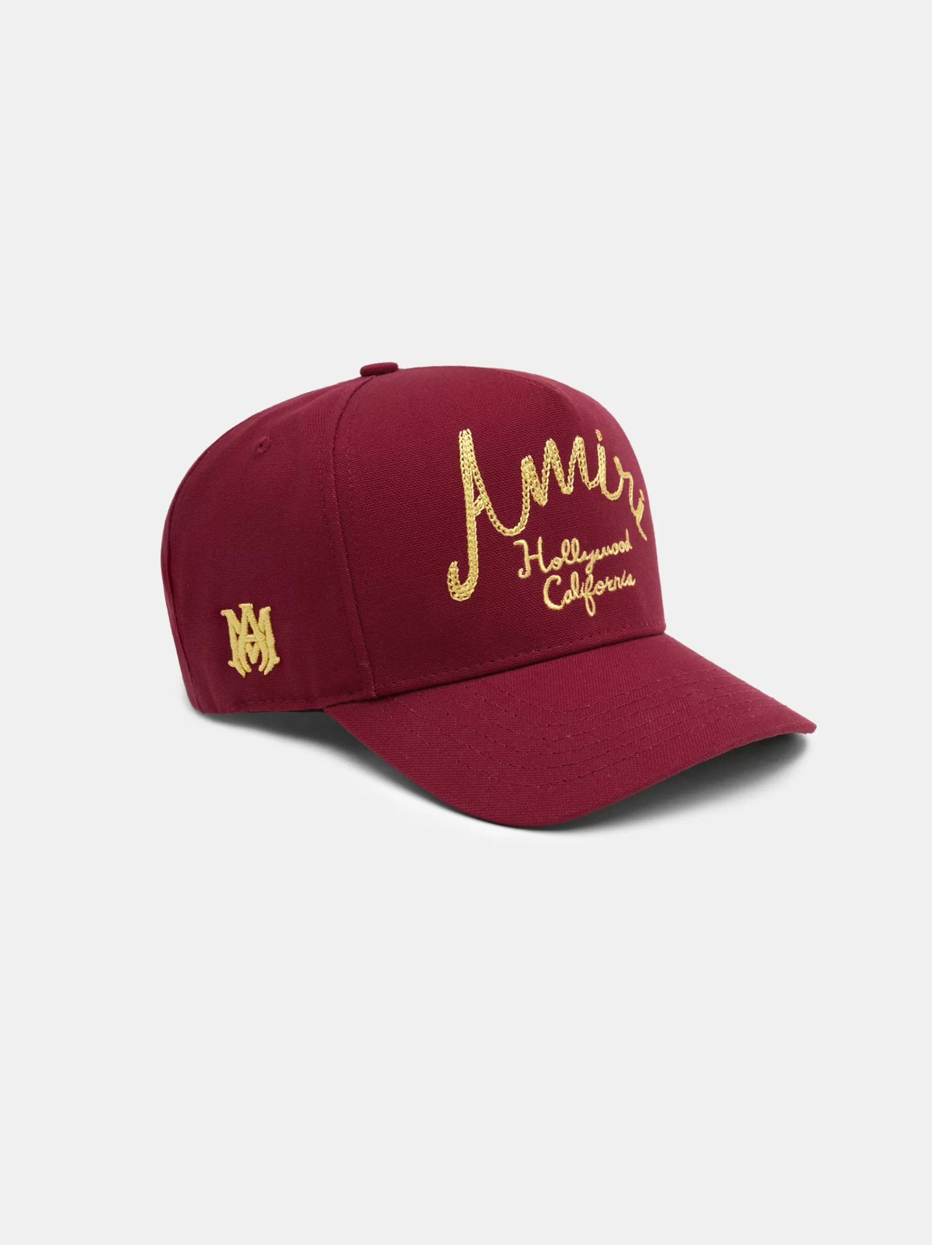 AMIRI Hats | Hats> HOLLYWOOD CANVAS HAT Burgundy