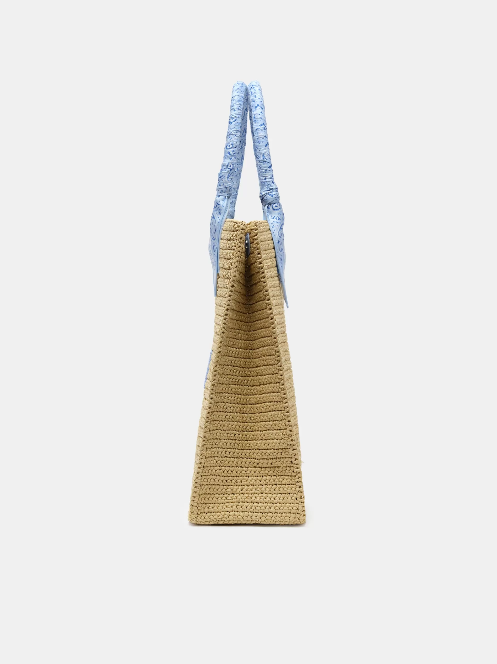 AMIRI Tote Bags | Bags> RAFFIA TOTE Blue