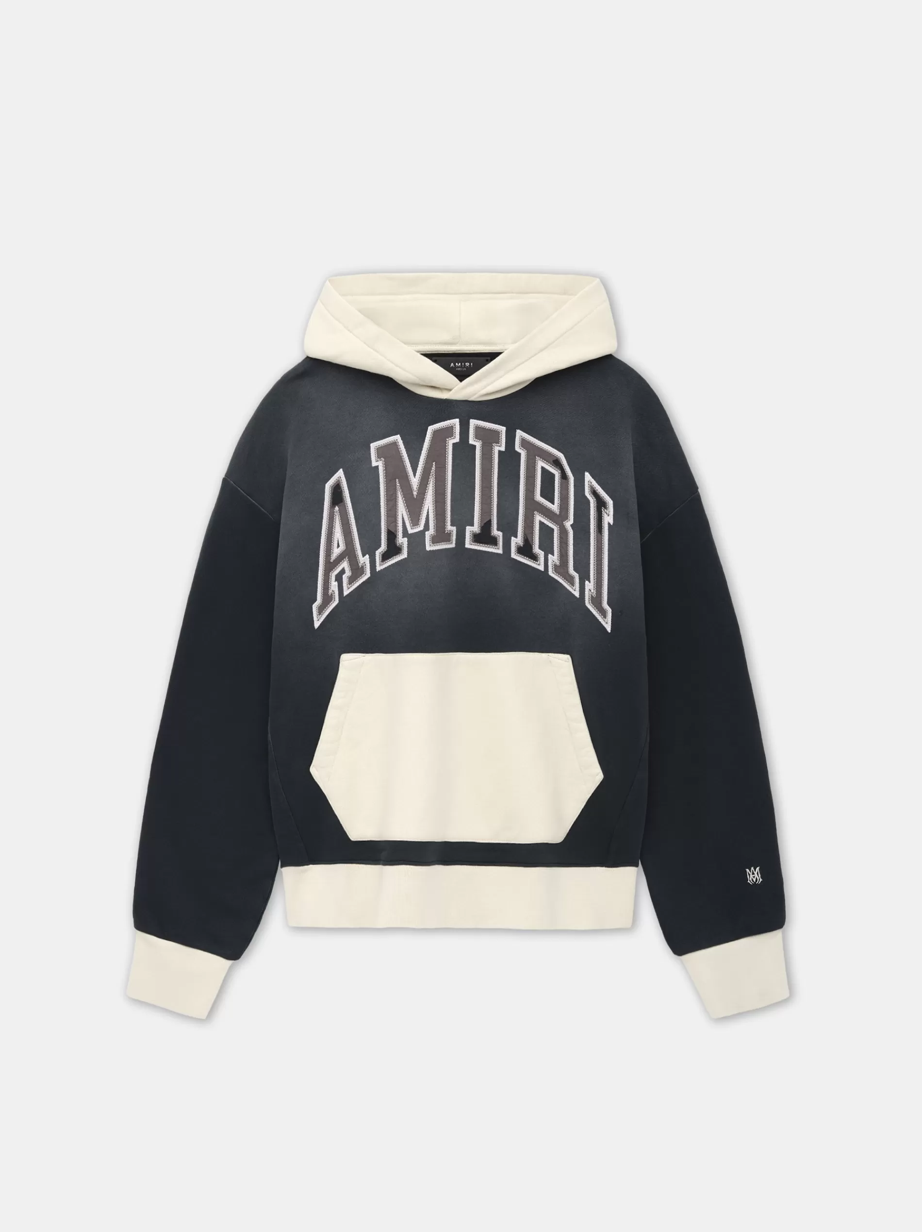 AMIRI Sweatshirts> VINTAGE OVERSIZED HOODIE BLACK