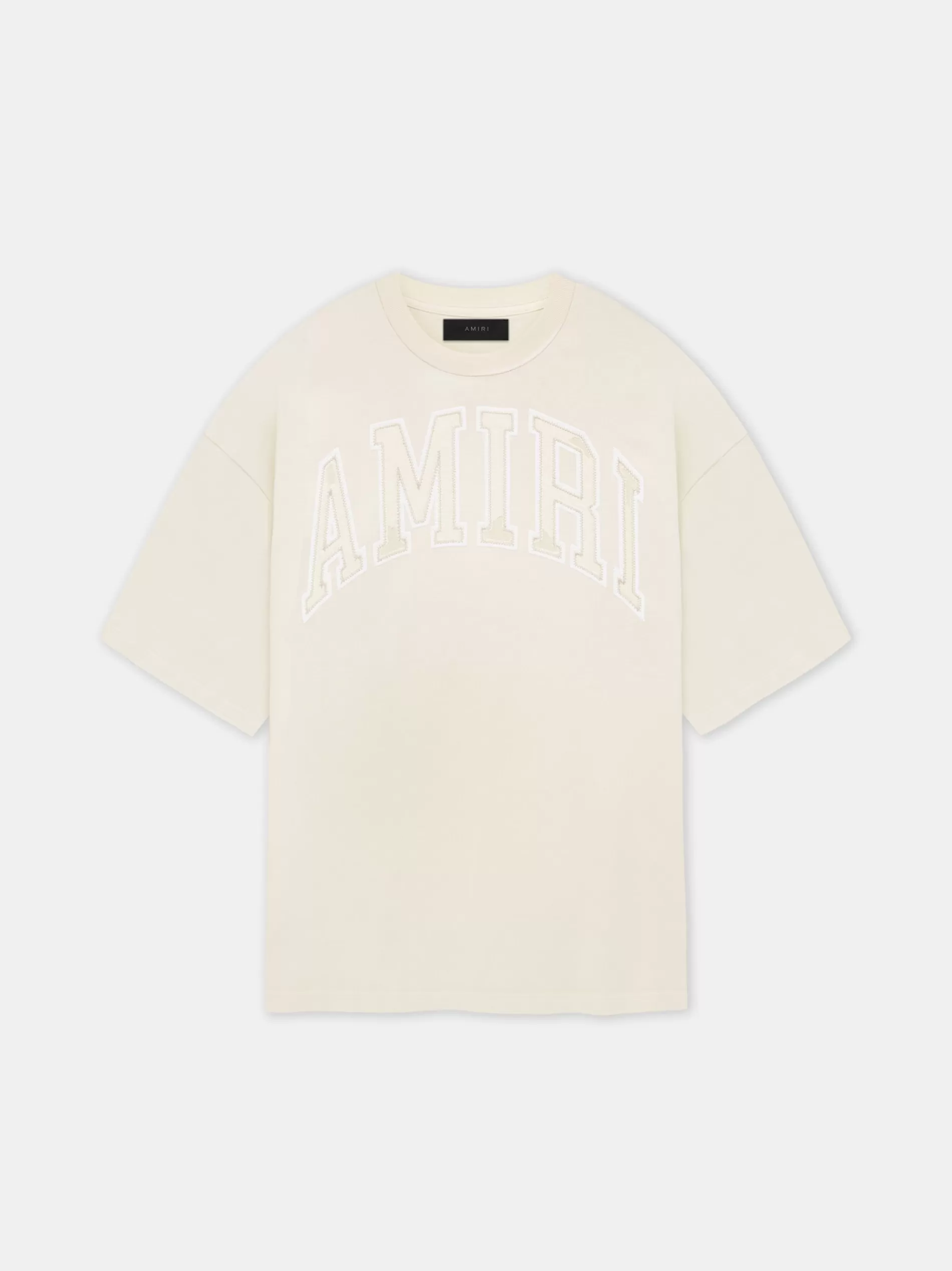 AMIRI Tees> VINTAGE OVERSIZED TEE BIRCH
