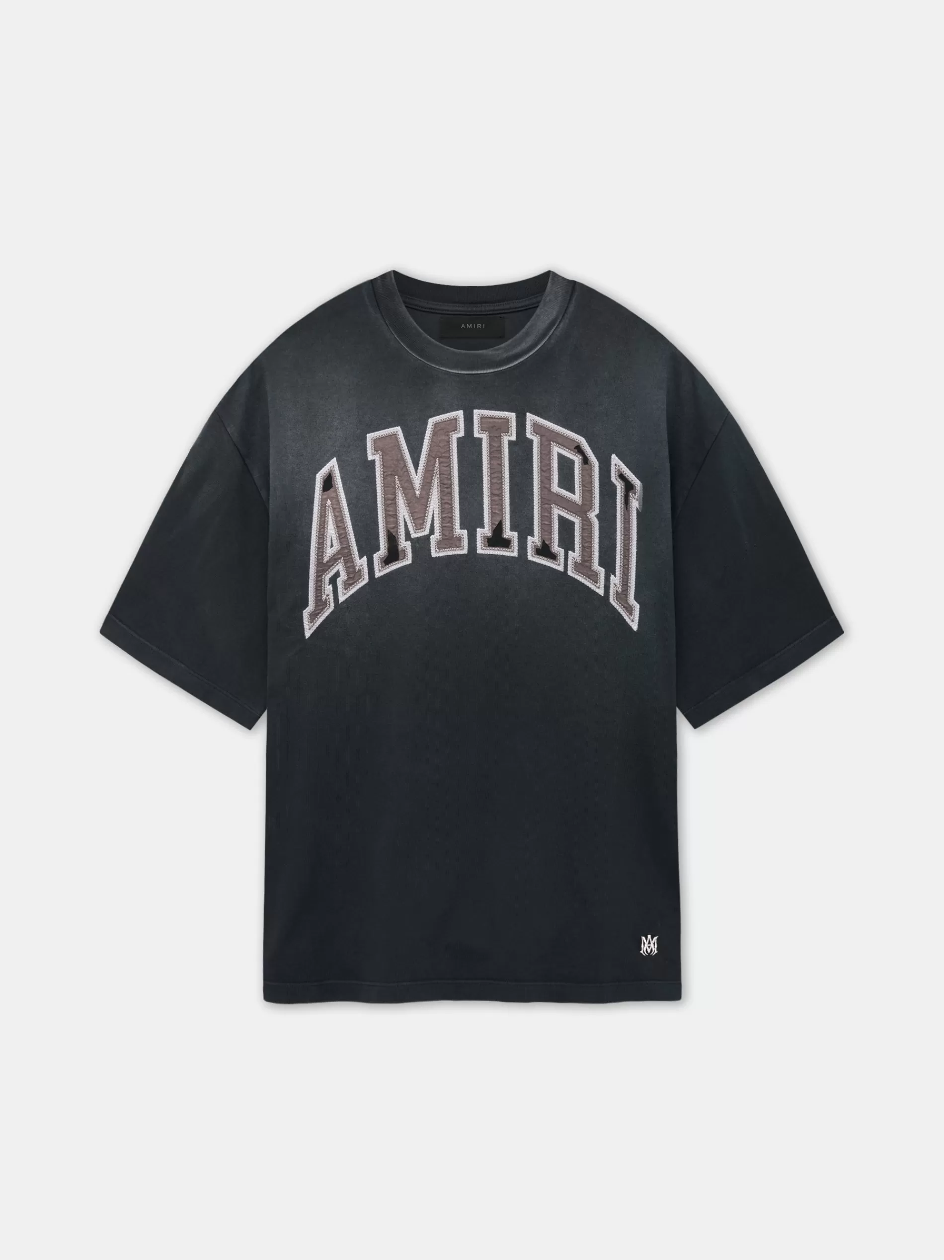 AMIRI Tees> VINTAGE OVERSIZED TEE BLACK