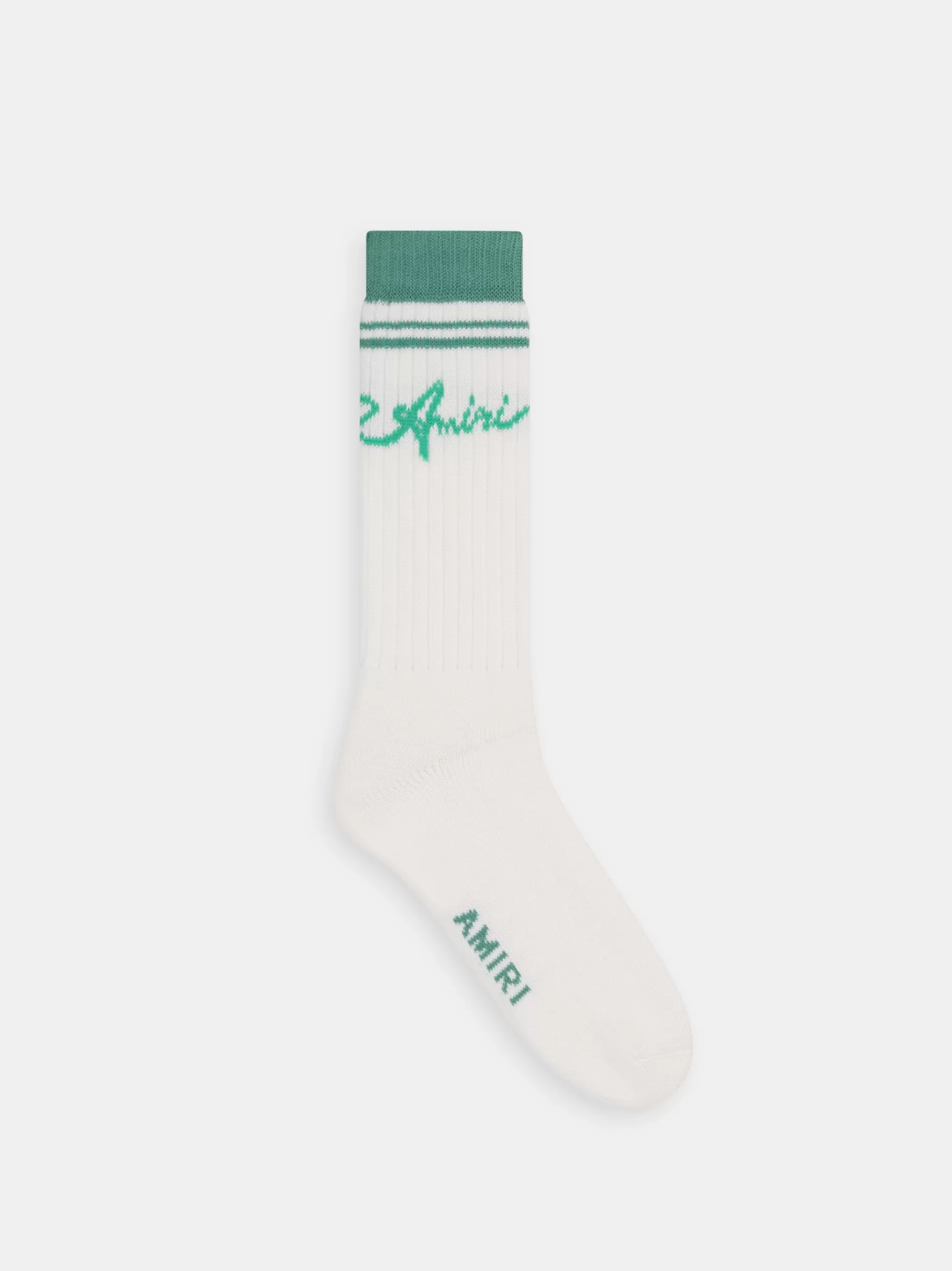 AMIRI Socks | Socks> WAVE SOCKS Sea Blue