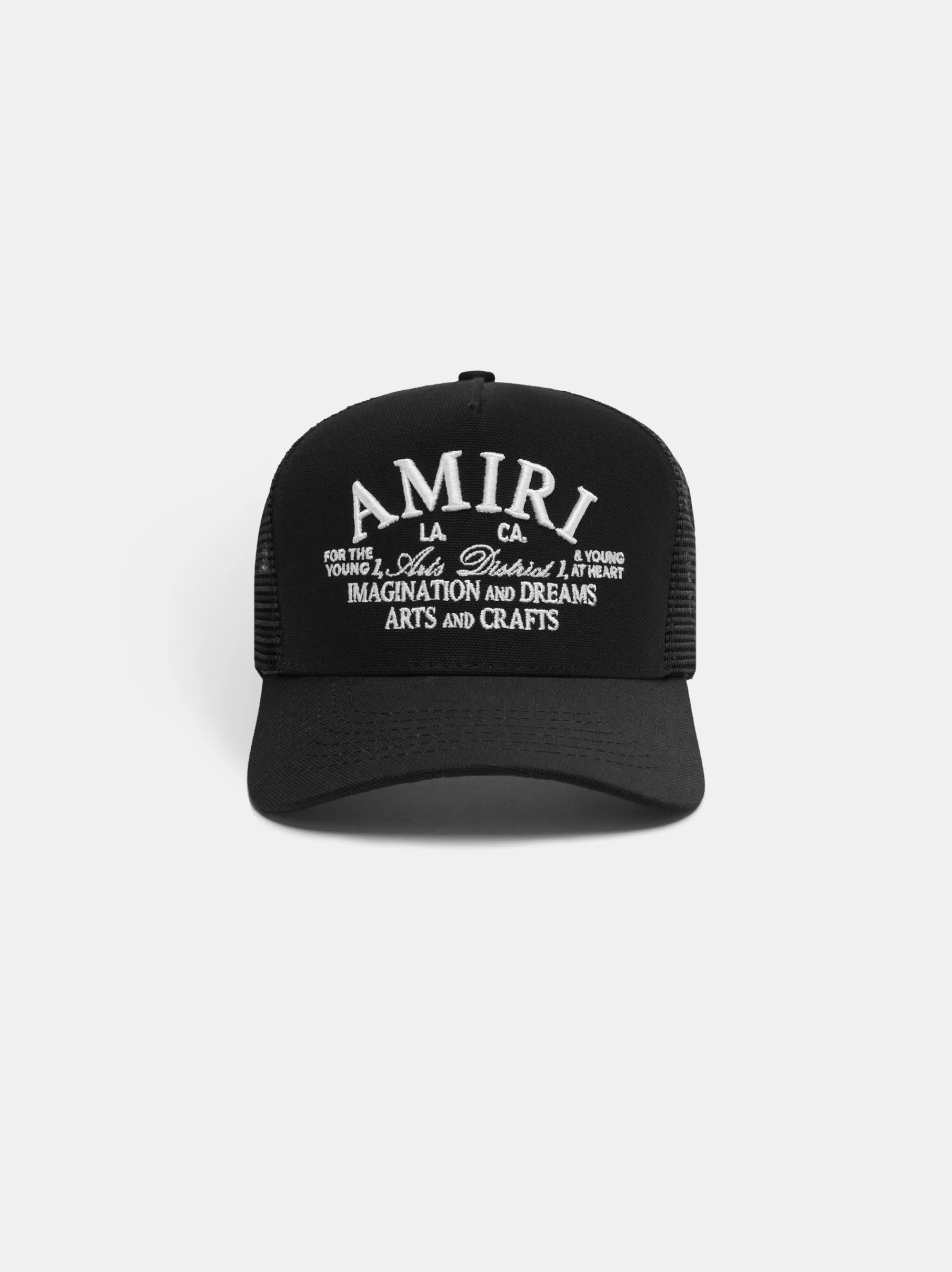 AMIRI Hats | Hats>Arts District Trucker Hat BLACK