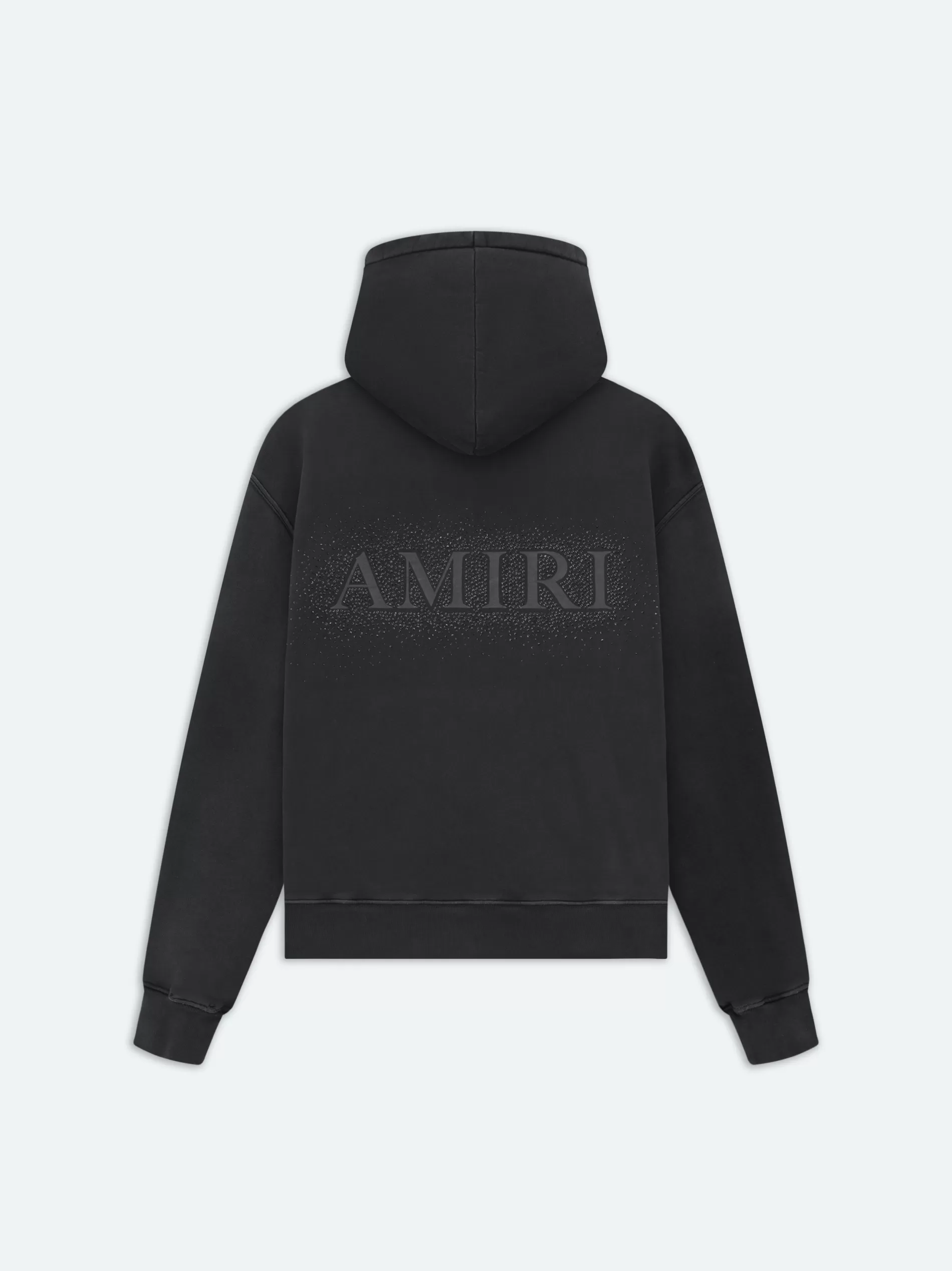 AMIRI Sweatshirts>CRYSTAL BURST HOODIE- FADED BLACK