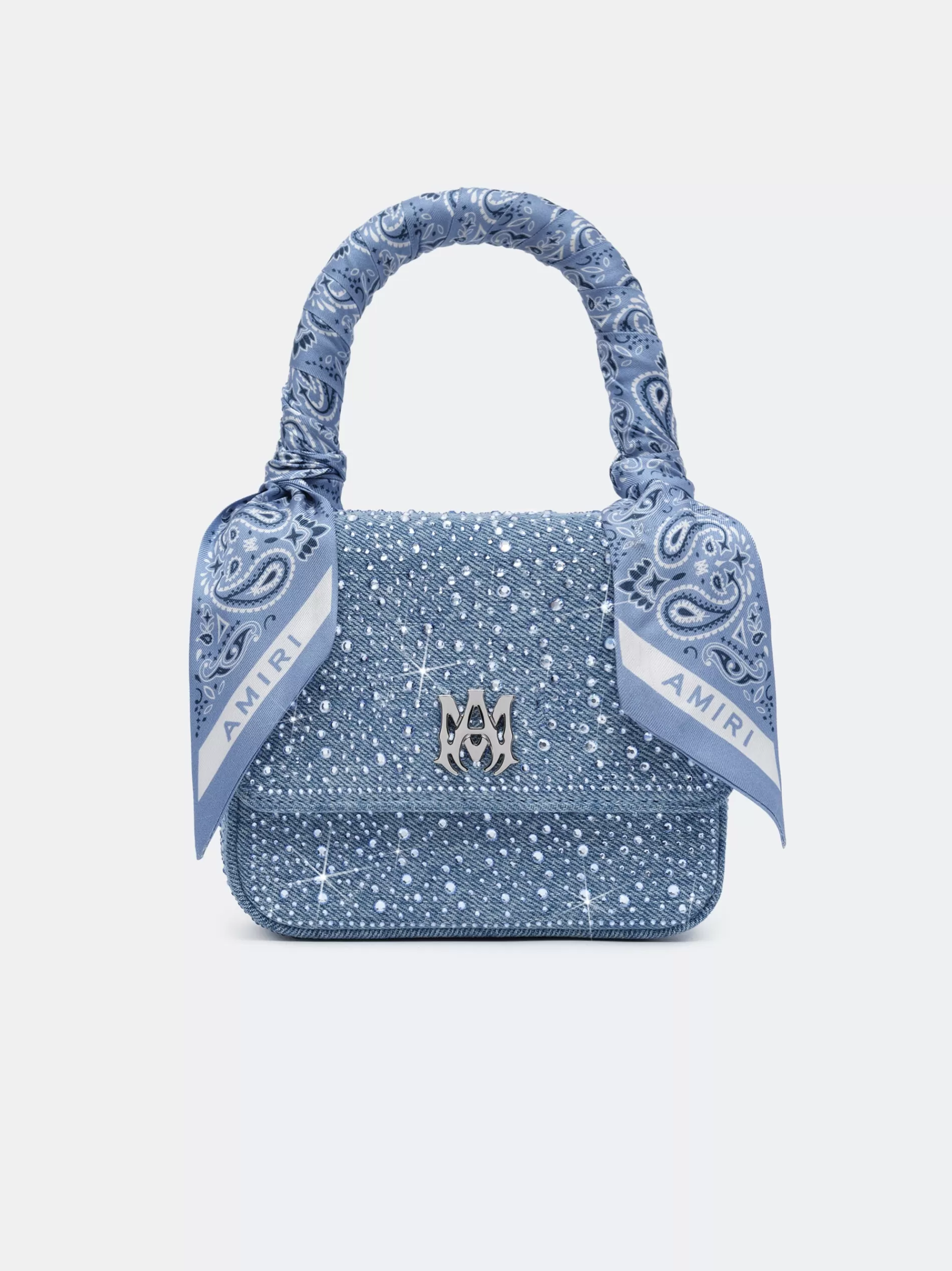 AMIRI Bags | Handbags>CRYSTAL DENIM MICRO MA BAG True Blue