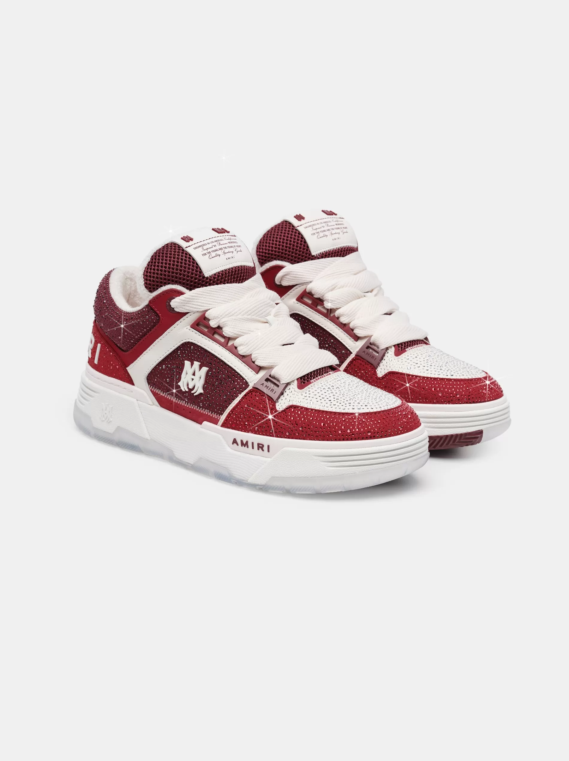 AMIRI Sneakers | Sneakers>CRYSTAL MA-1 Burgundy