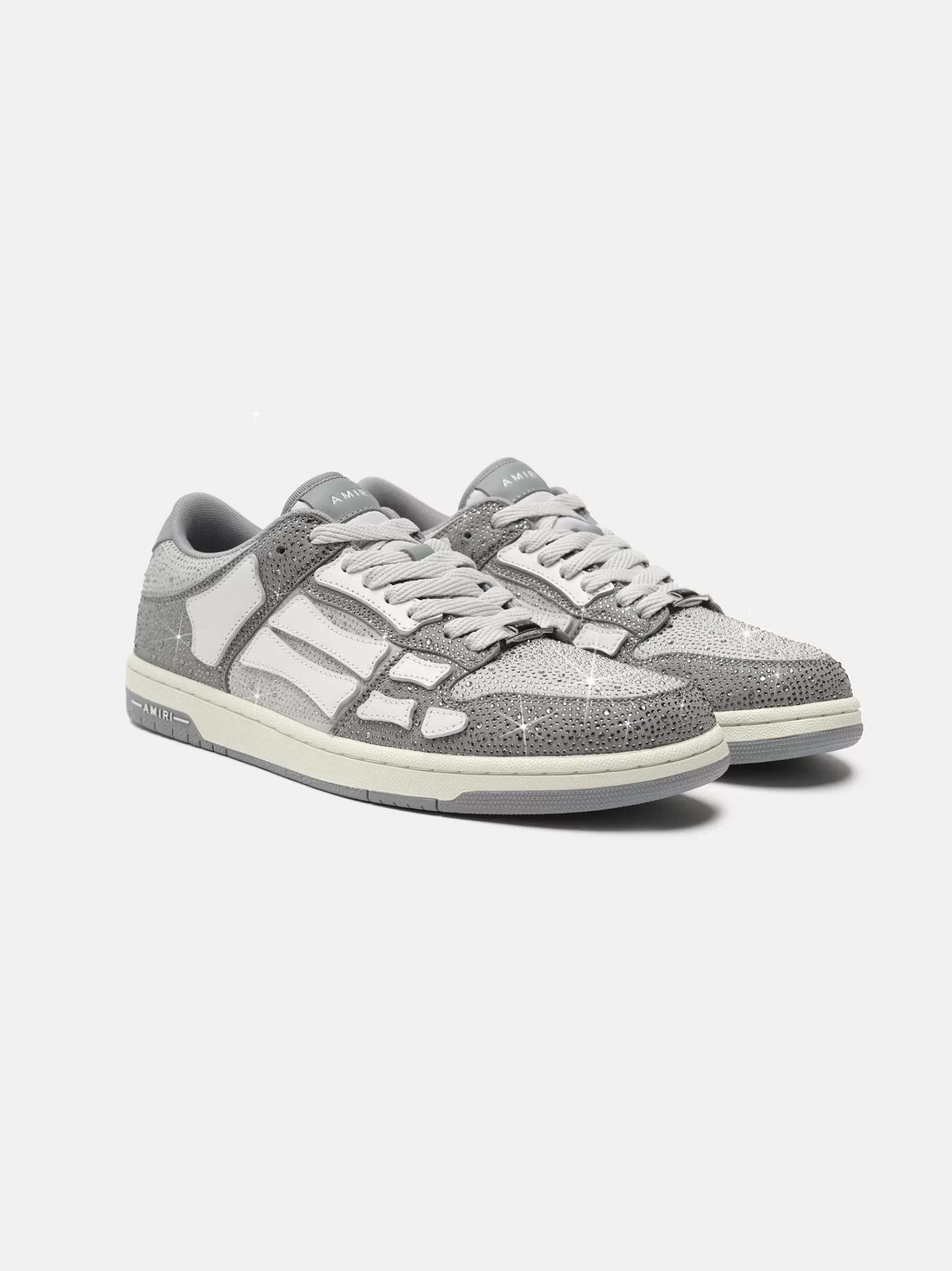 AMIRI Sneakers | Sneakers>CRYSTAL SKEL-TOP LOW Grey