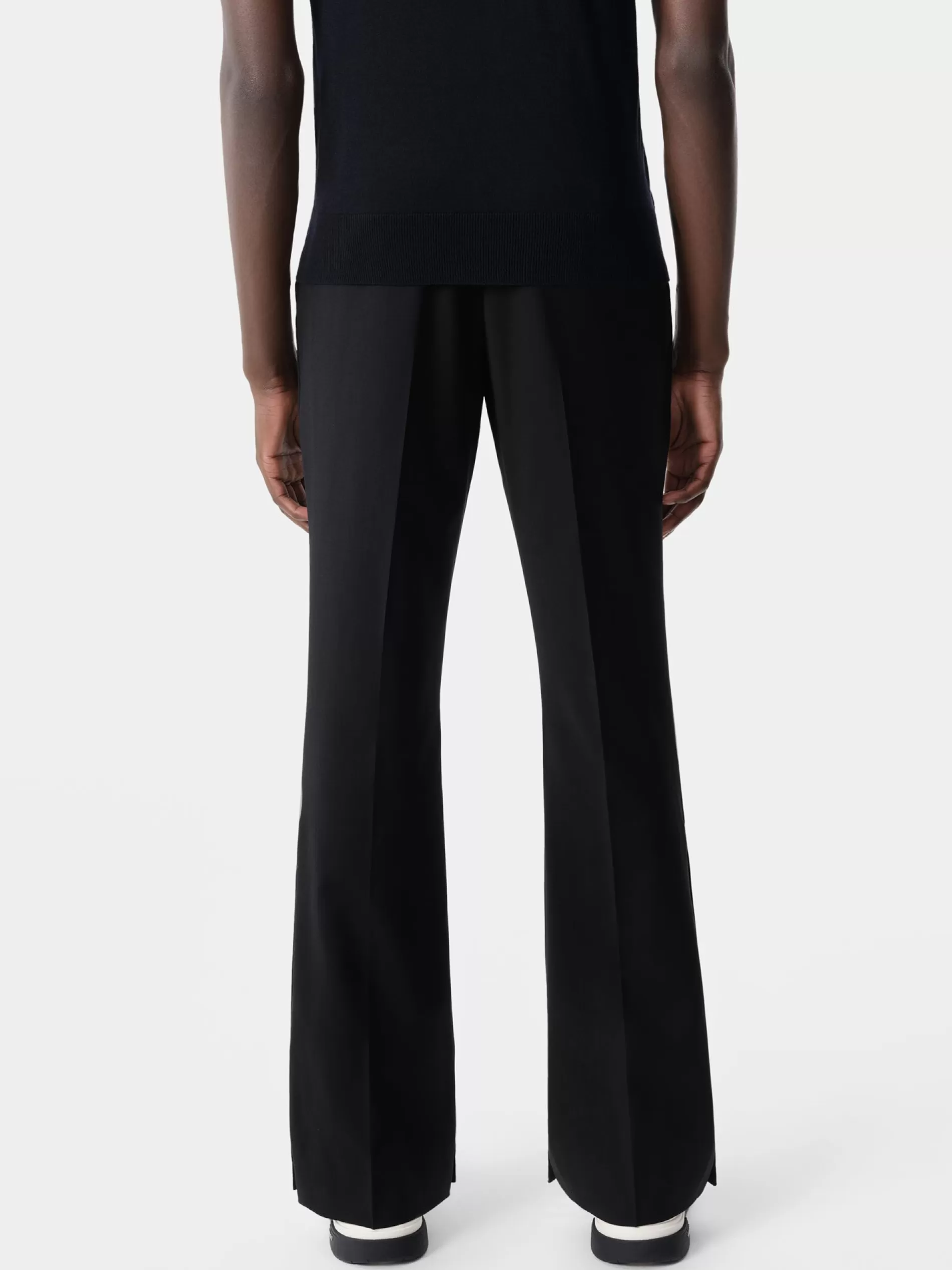 AMIRI Pants>KICK FLARE (32" INSEAM) BLACK