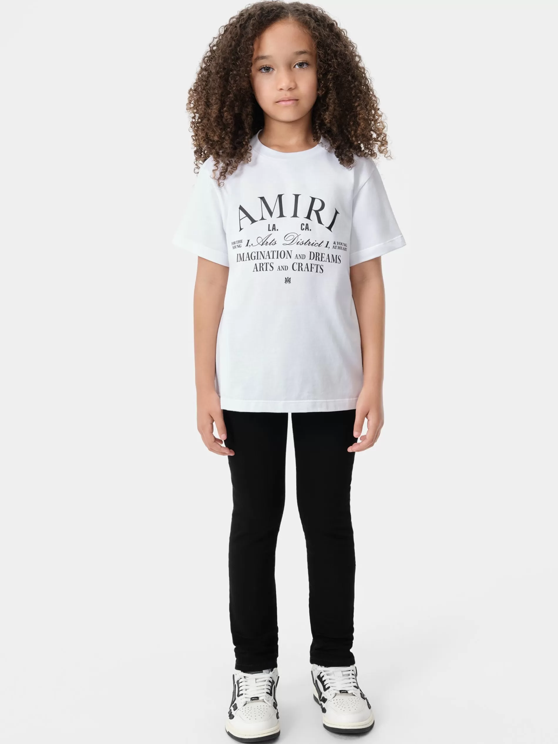 AMIRI Denim>KIDS' STACK JEAN OD Black