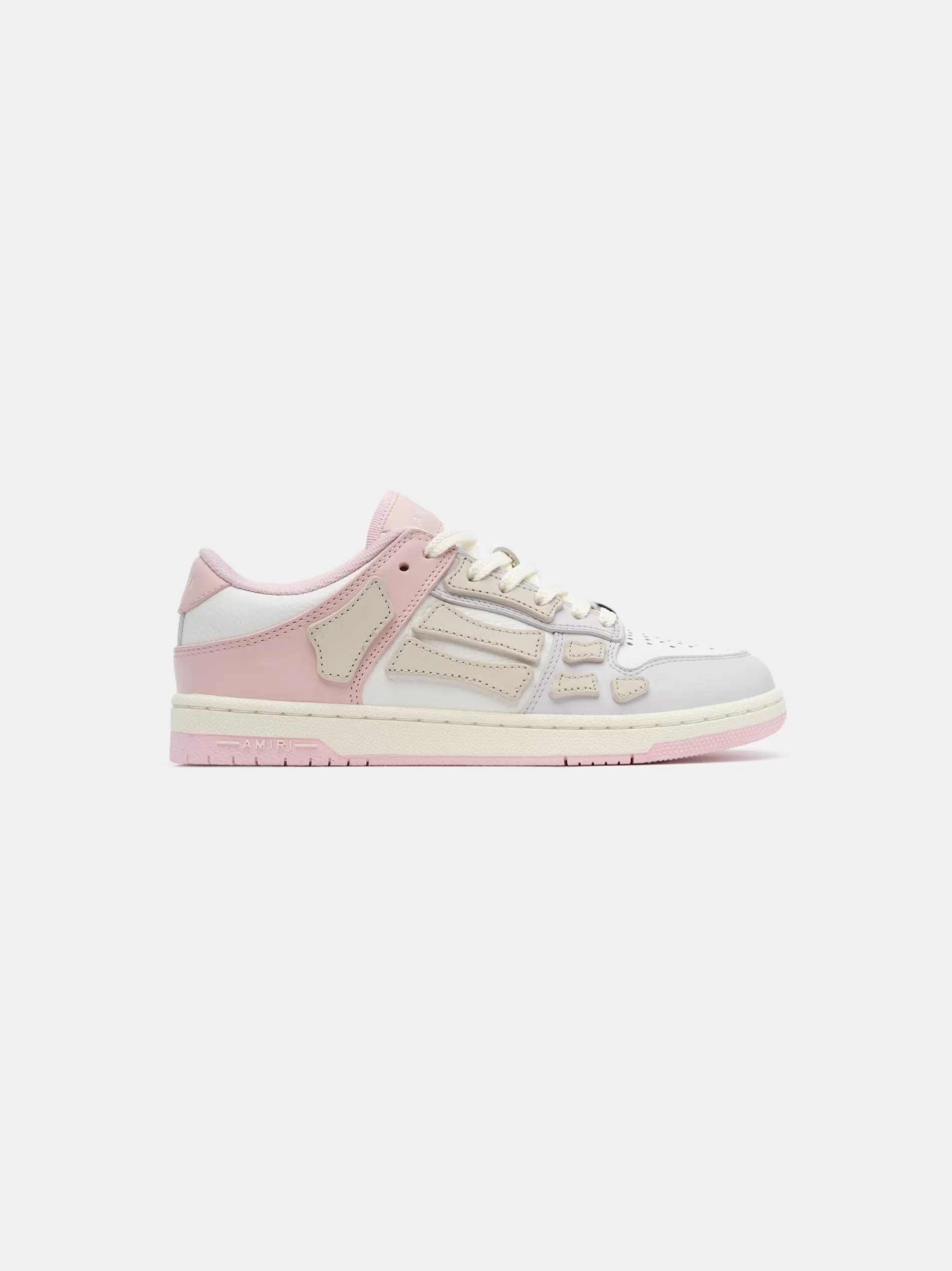 AMIRI Sneakers>KIDS' TWO-TONE SKEL TOP LOW Pink White Grey