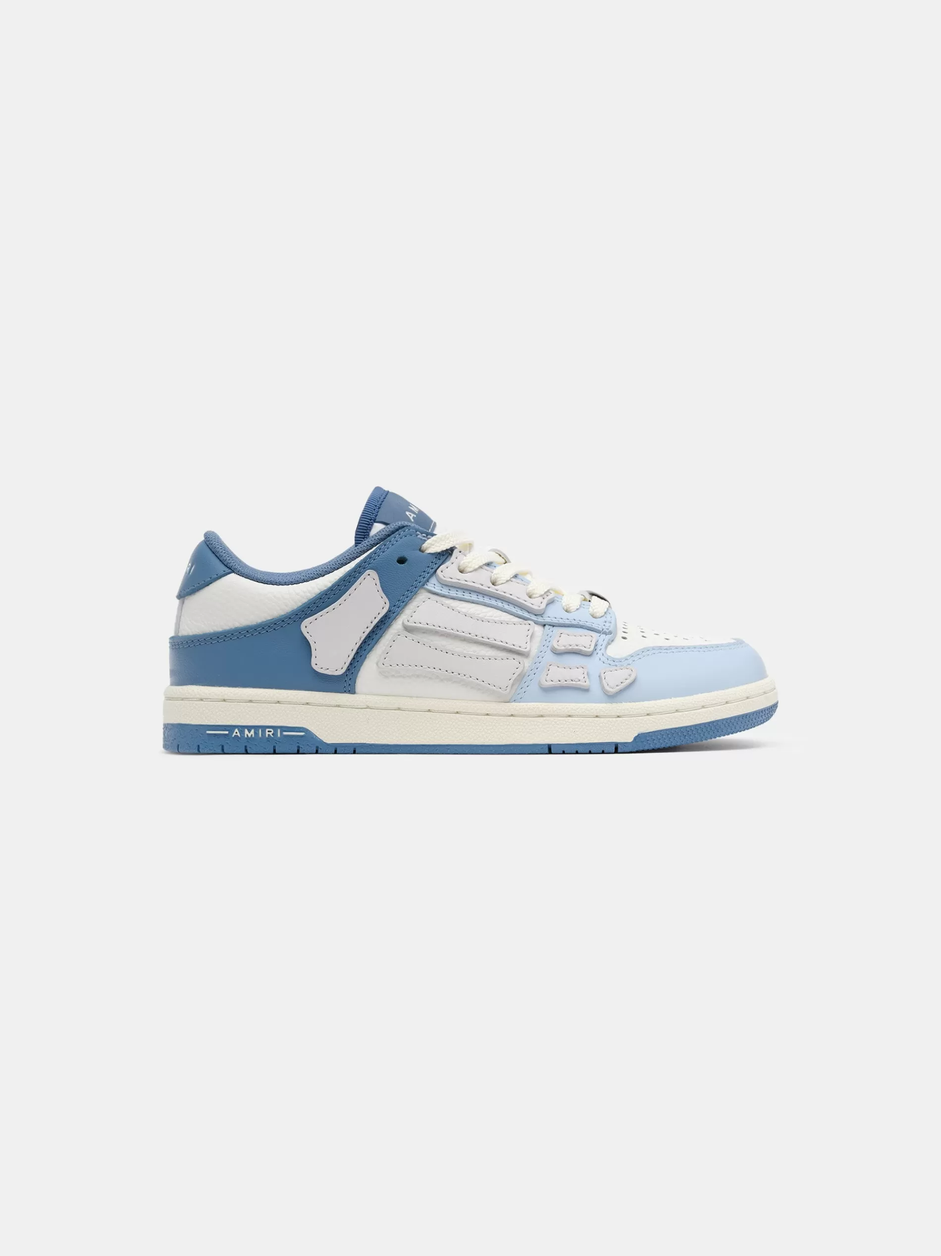 AMIRI Sneakers>KIDS' TWO-TONE SKEL-TOP LOW Blue White Grey