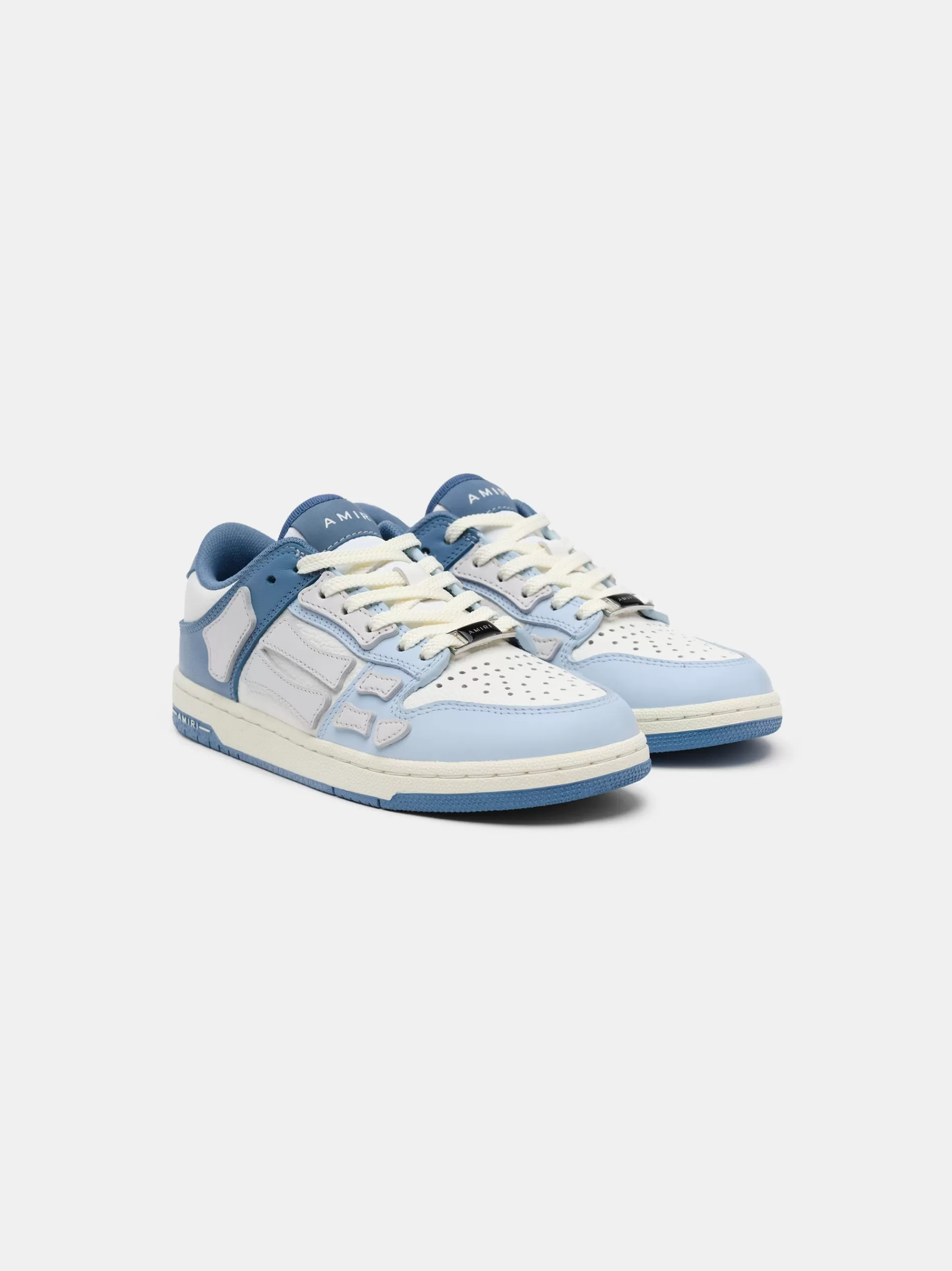 AMIRI Sneakers>KIDS' TWO-TONE SKEL-TOP LOW Blue White Grey