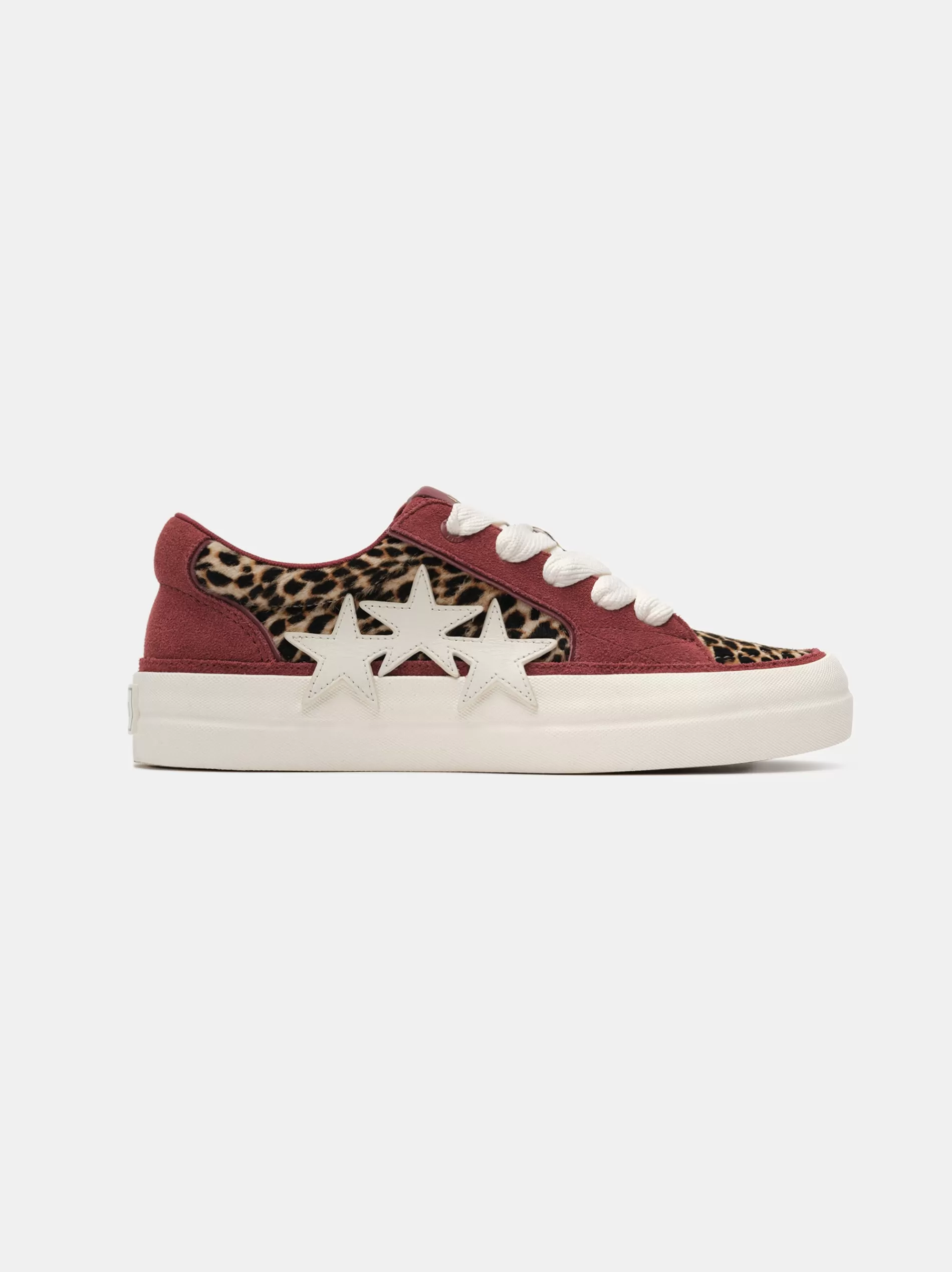 AMIRI Sneakers | Sneakers>LEOPARD SUNSET SKATE LOW Burgundy