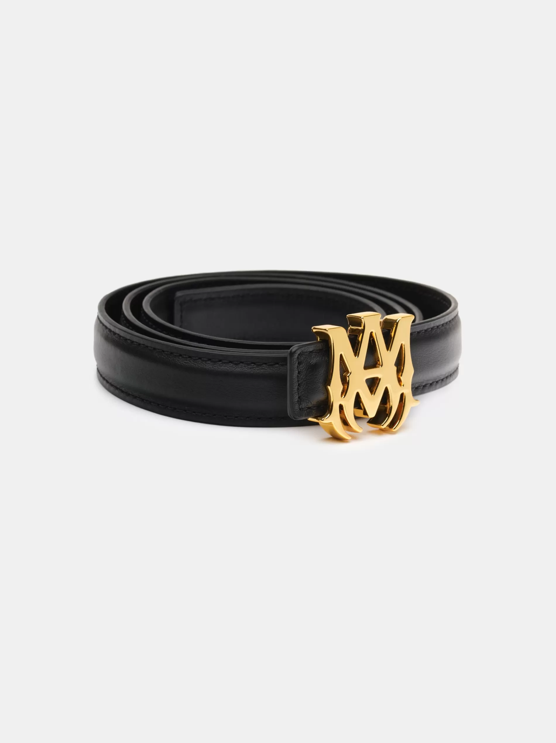 AMIRI Belts | Small Leather Goods>MA 2 CM BELT Gold