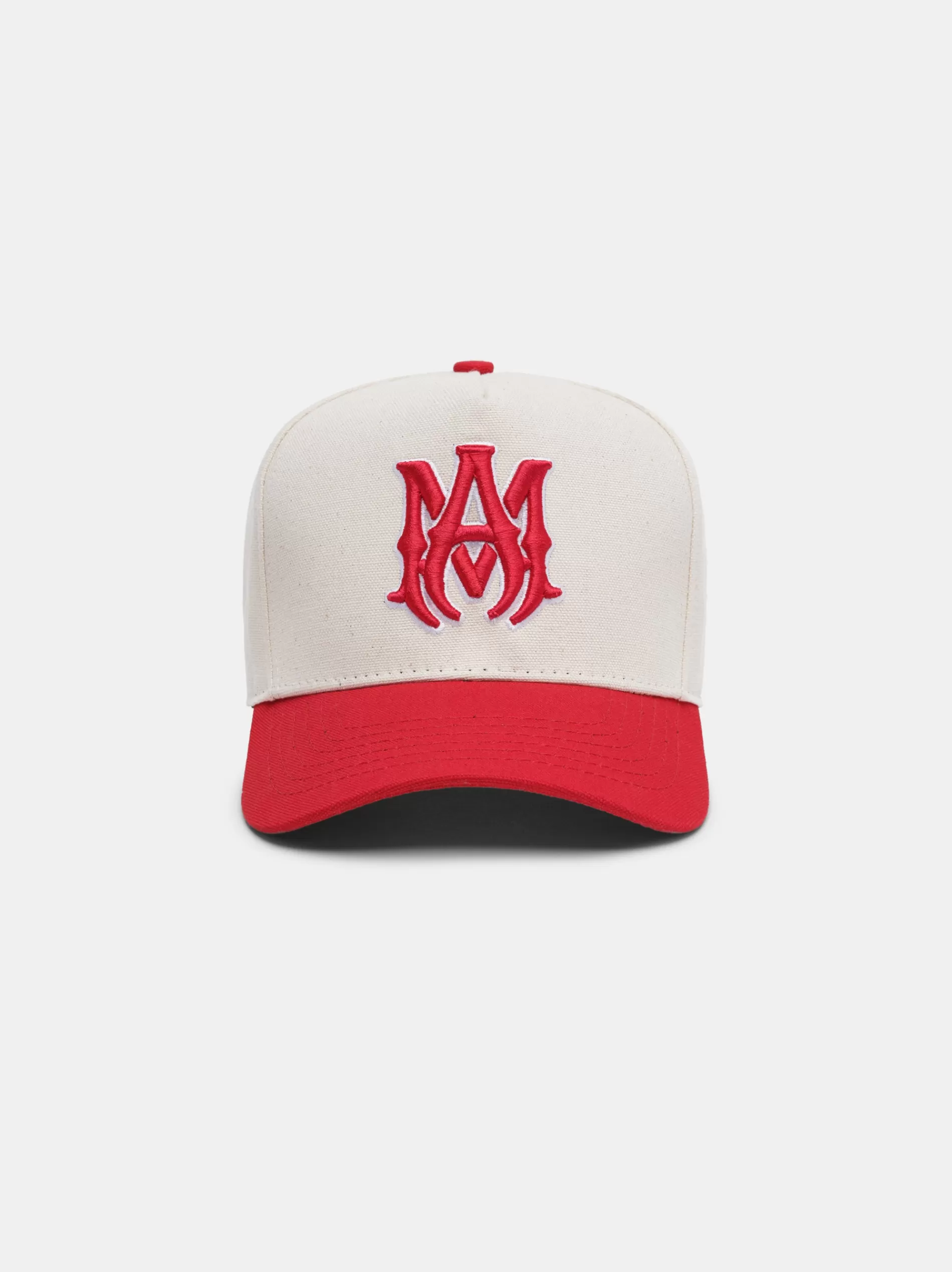 AMIRI Hats | Hats>MA CANVAS HAT Alabaster Red