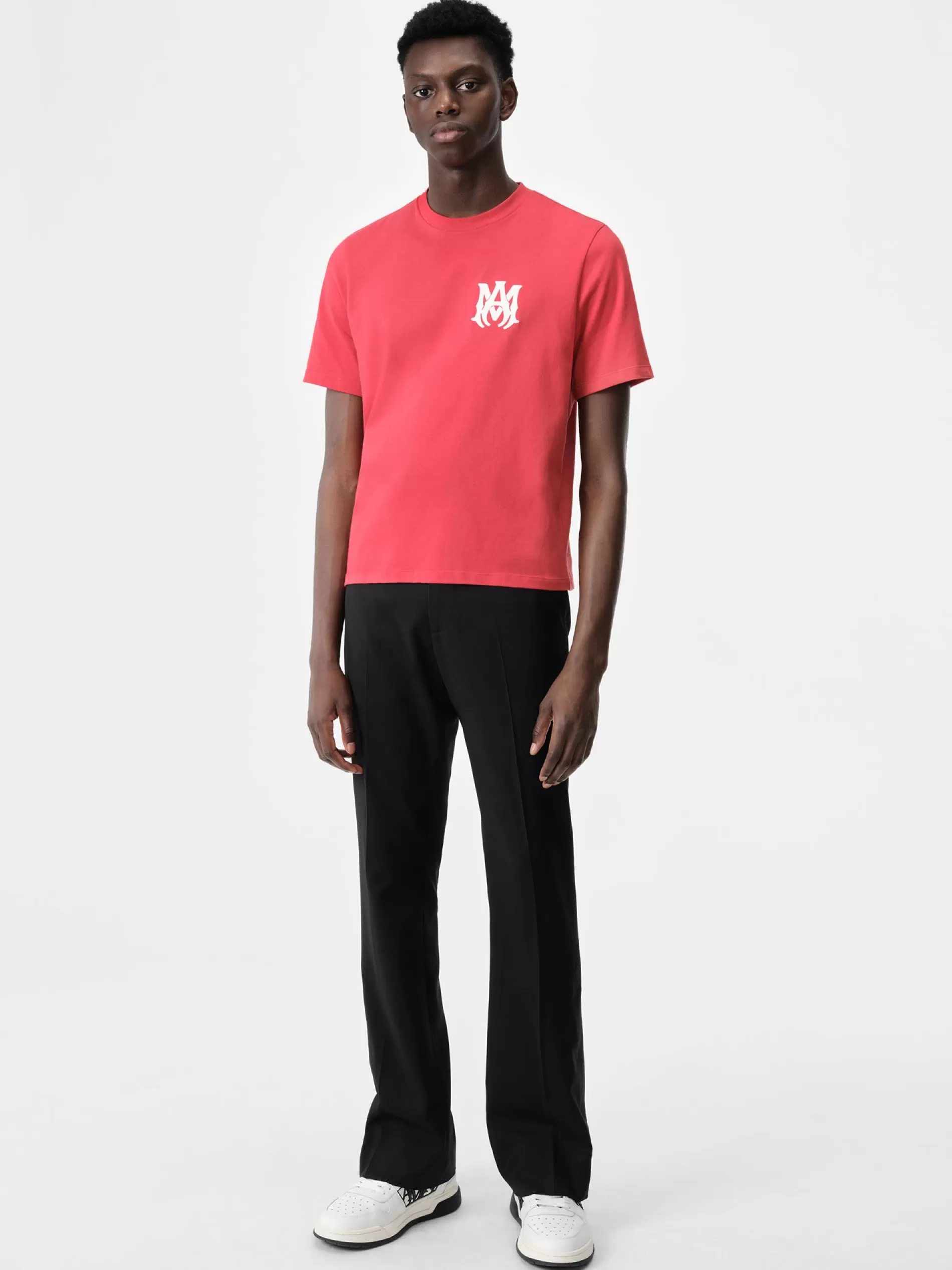 AMIRI Tees>MA CORE LOGO TEE Red