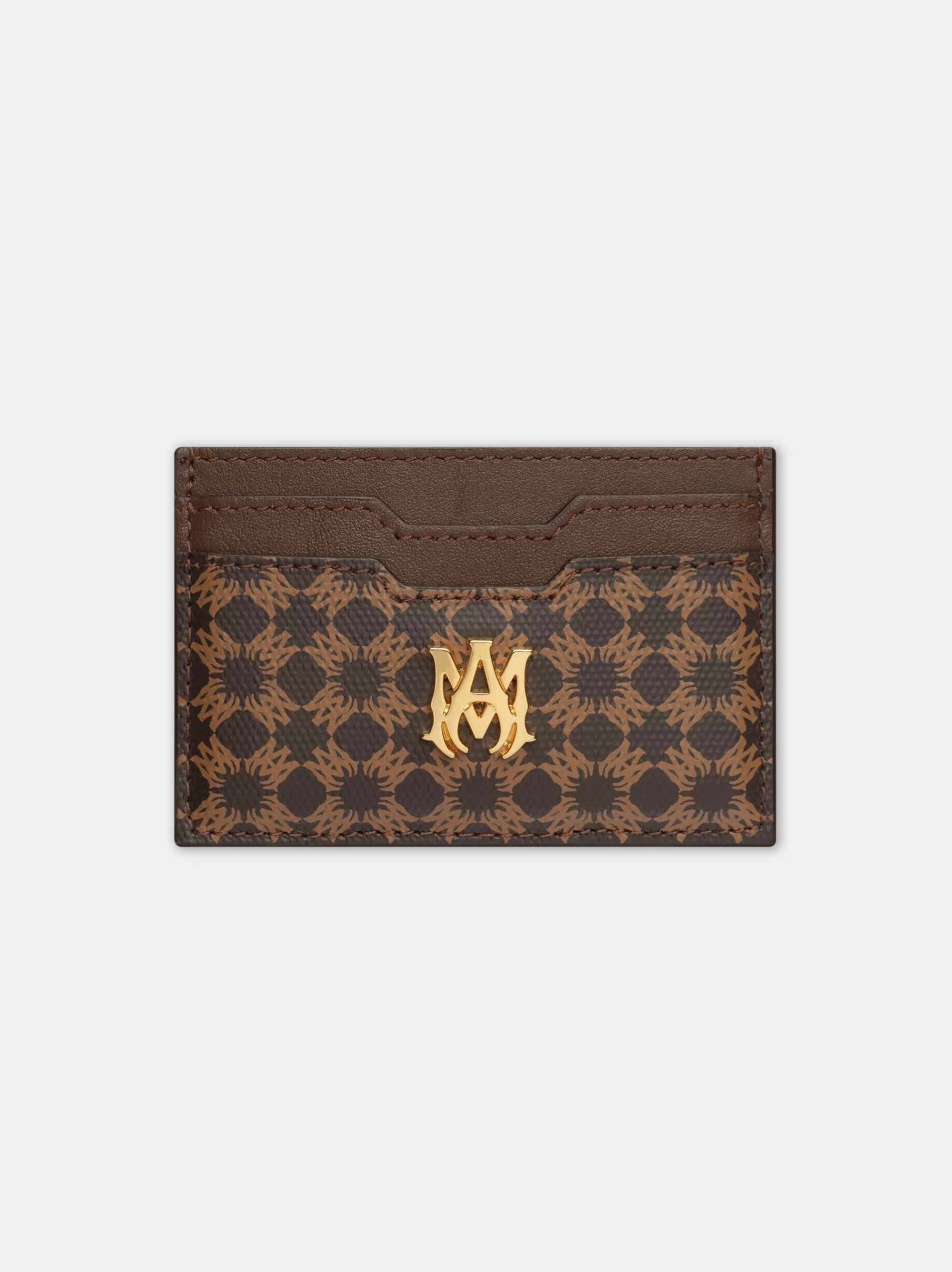 AMIRI Small Leather Goods | Small Leather Goods>MA QUAD CARD HOLDER Brown