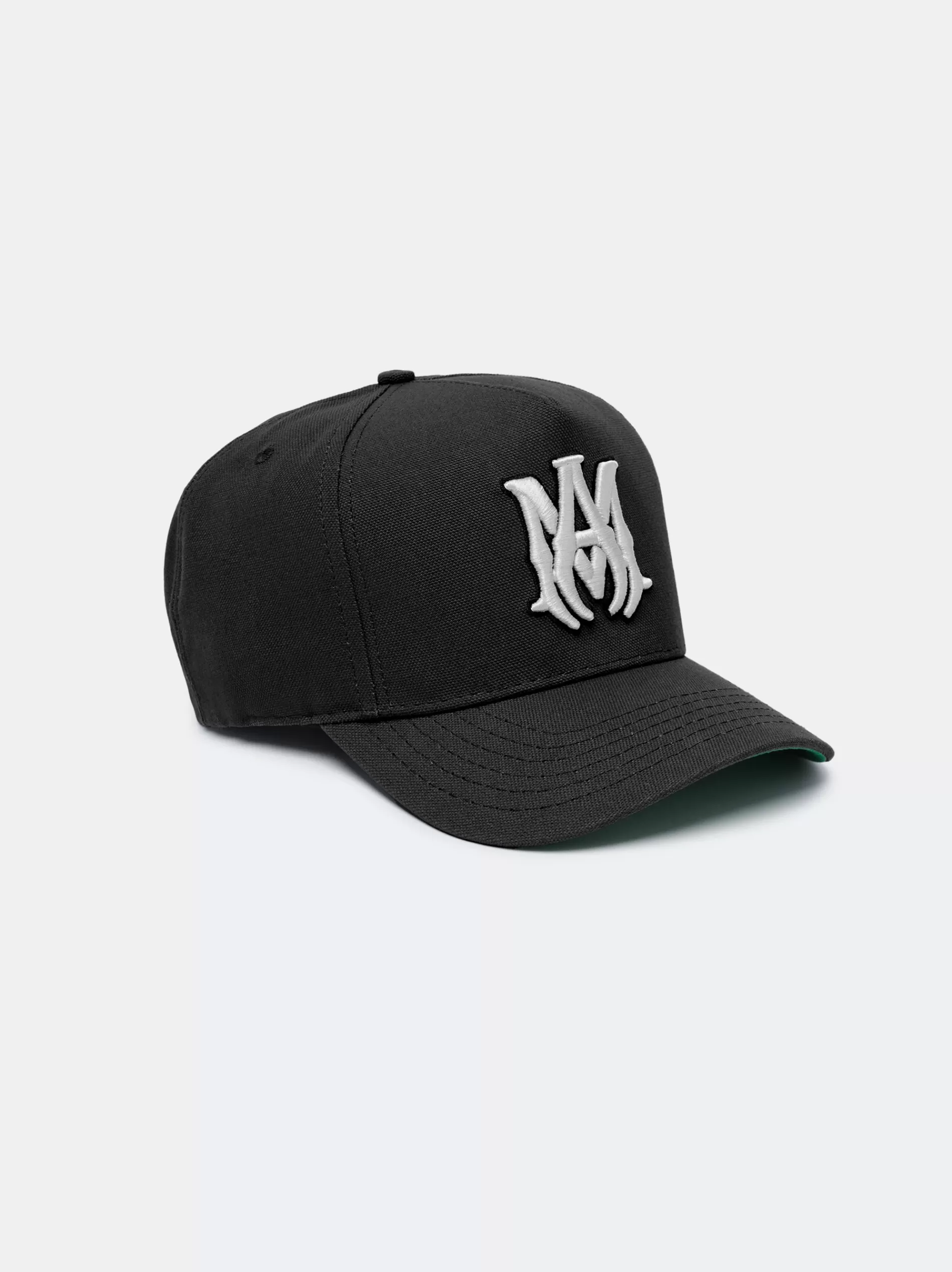 AMIRI Hats | Hats>MA STAGGERED FULL CANVAS HAT Black Off White