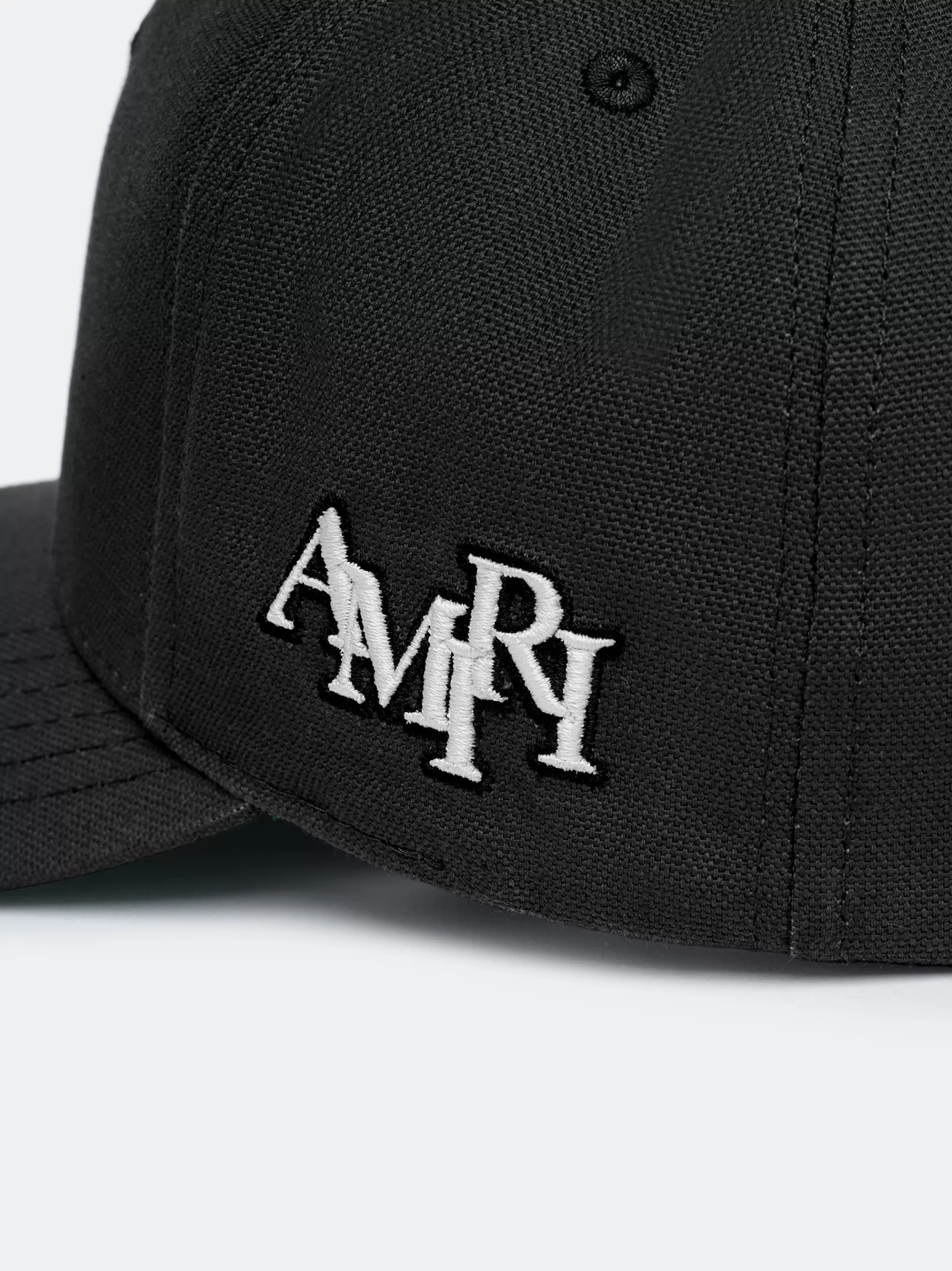 AMIRI Hats | Hats>MA STAGGERED FULL CANVAS HAT Black Off White