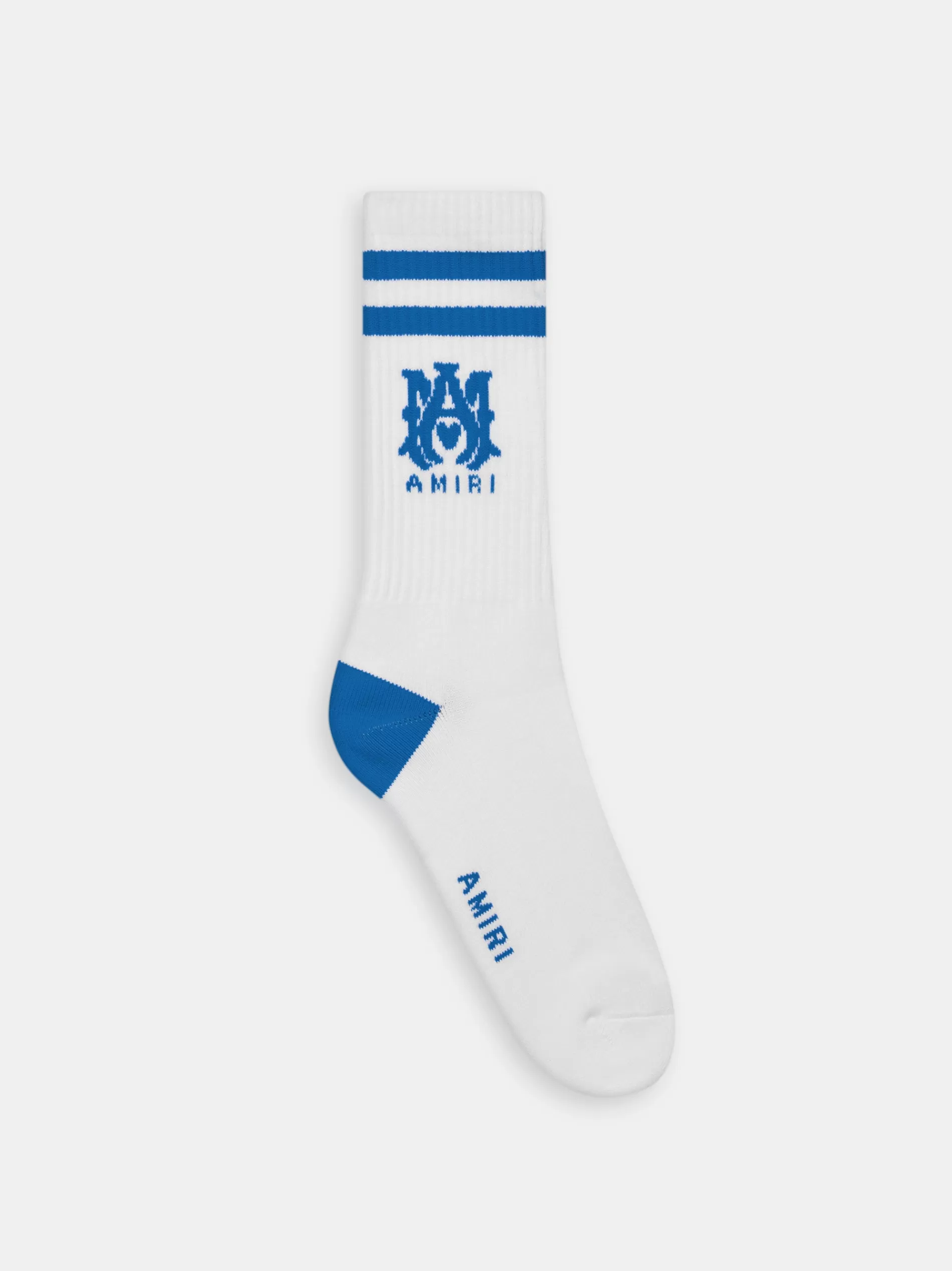 AMIRI Socks | Socks>MA STRIPE SOCKS White Blue