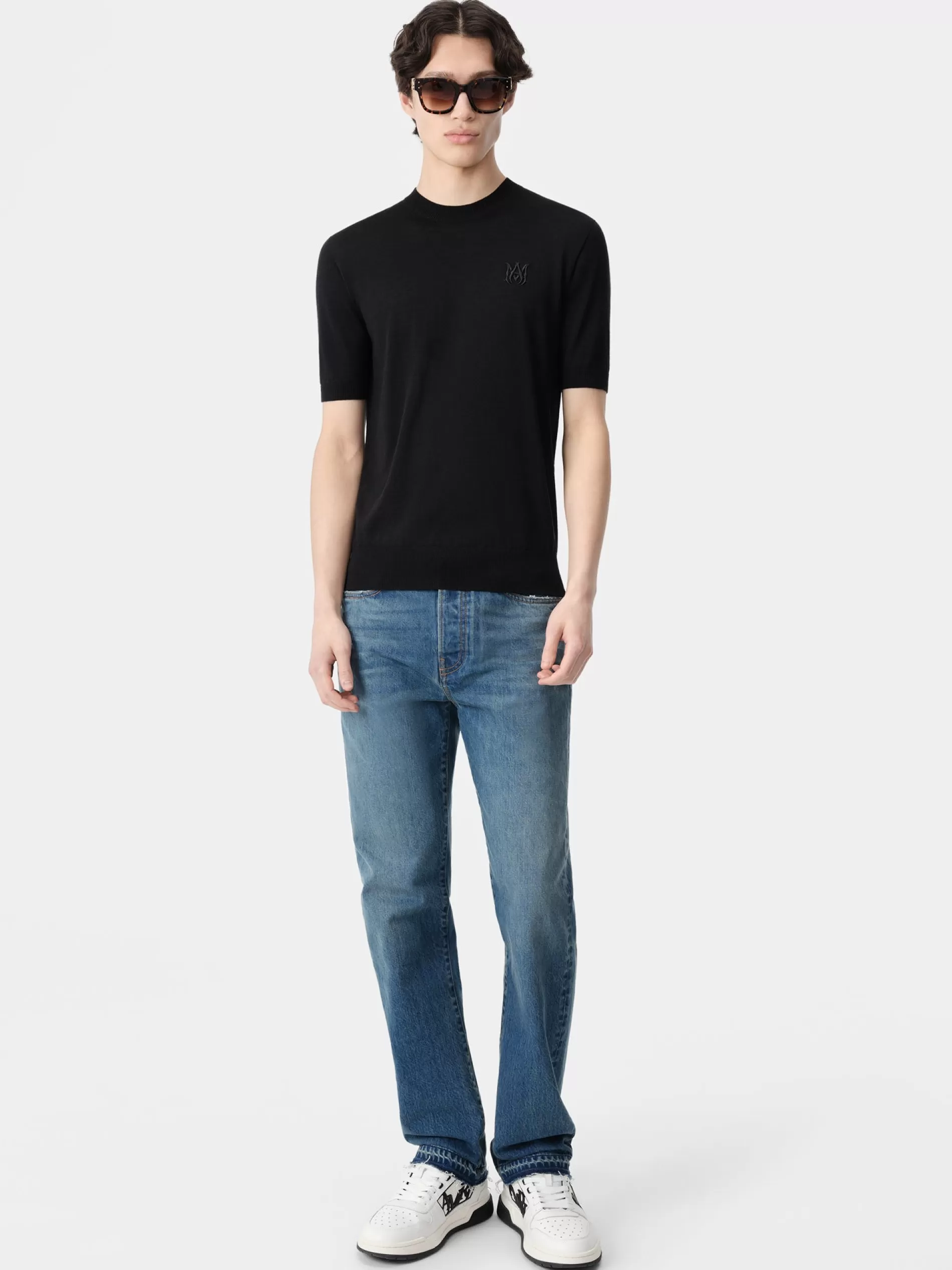 AMIRI Denim>RELEASED HEM STRAIGHT JEAN Dark Indigo