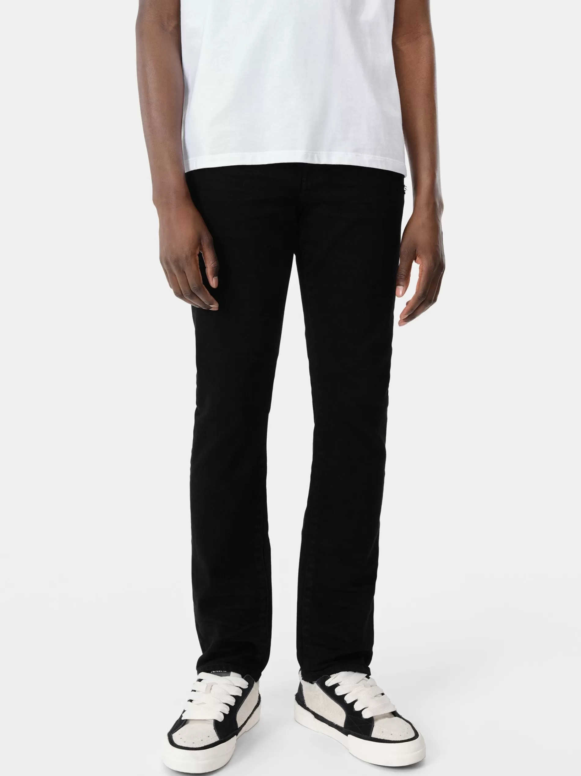 AMIRI Denim>SLIM JEAN BLACK OD