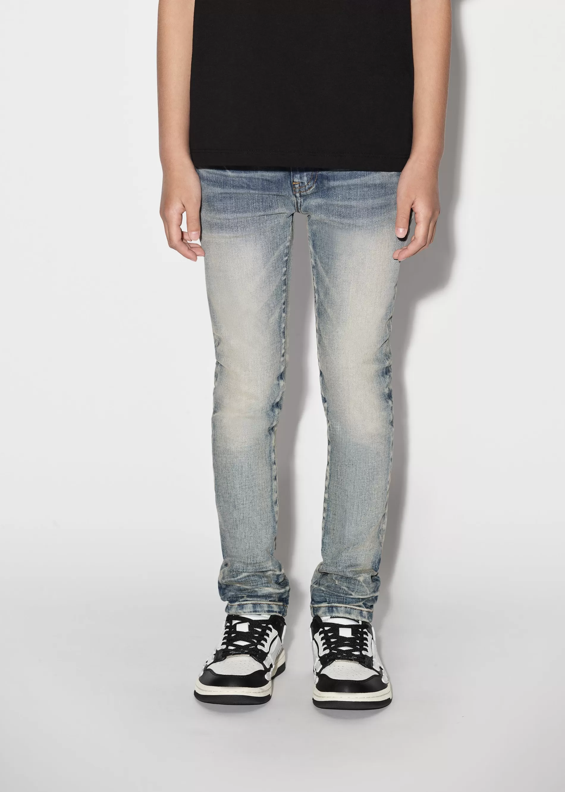 AMIRI Denim>STACK CLAY INDIGO