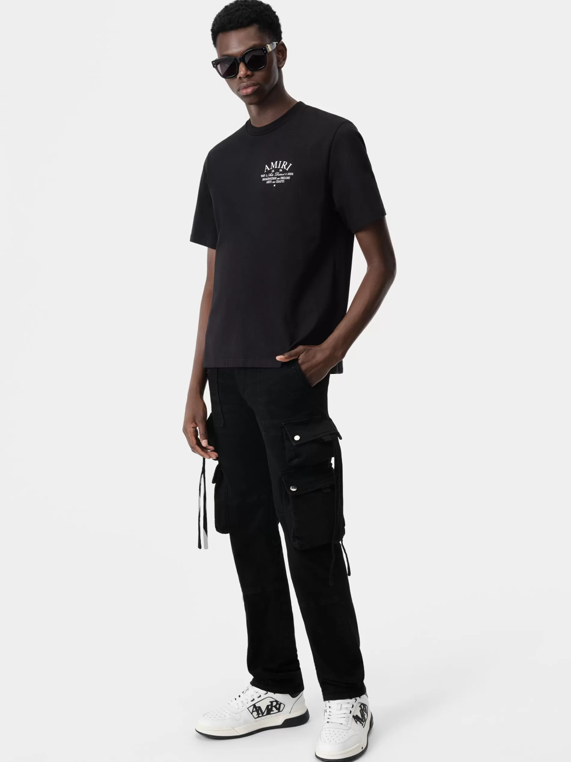 AMIRI Denim>TACTICAL CARGO BLACK OD