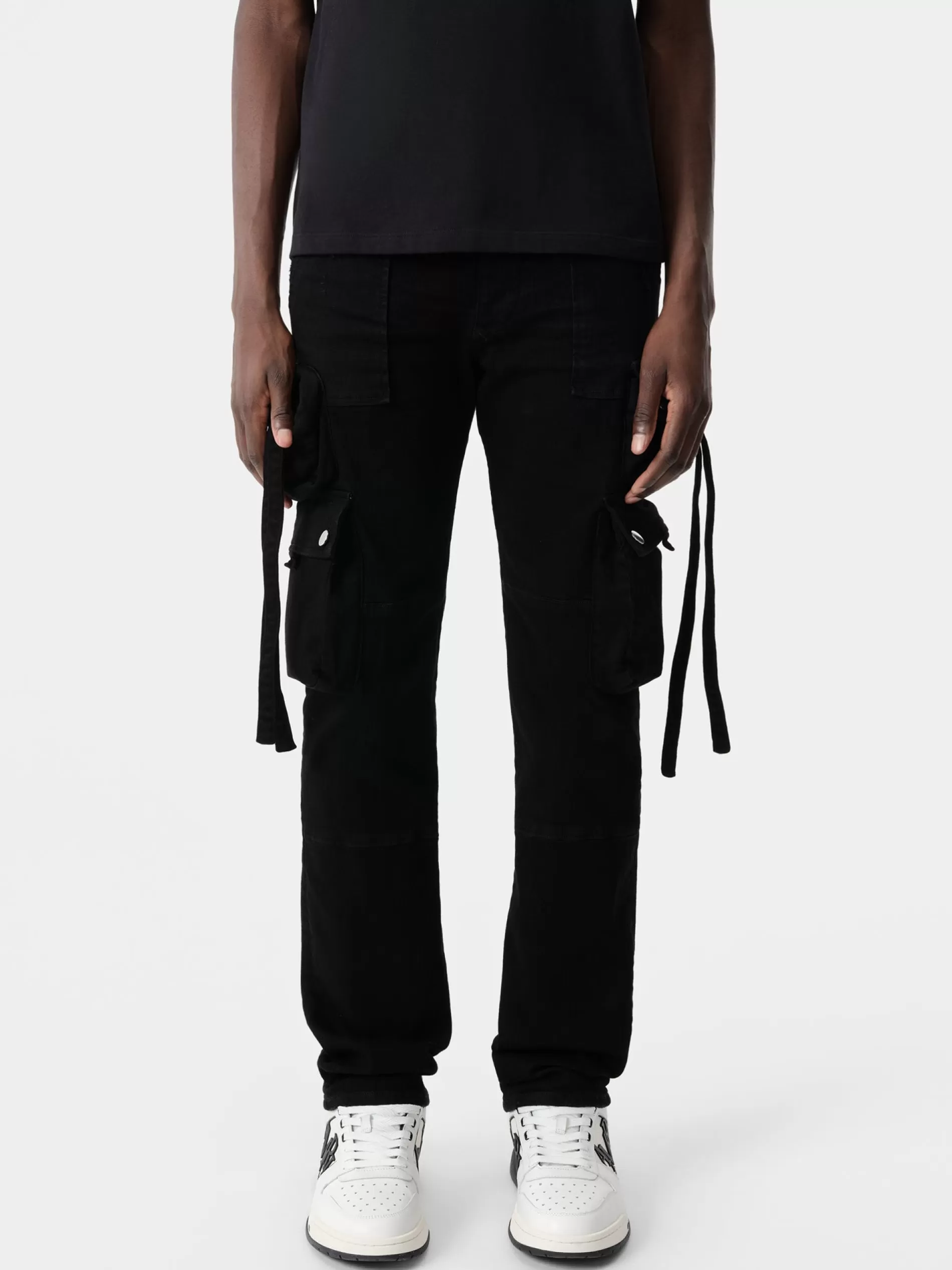 AMIRI Denim>TACTICAL CARGO BLACK OD