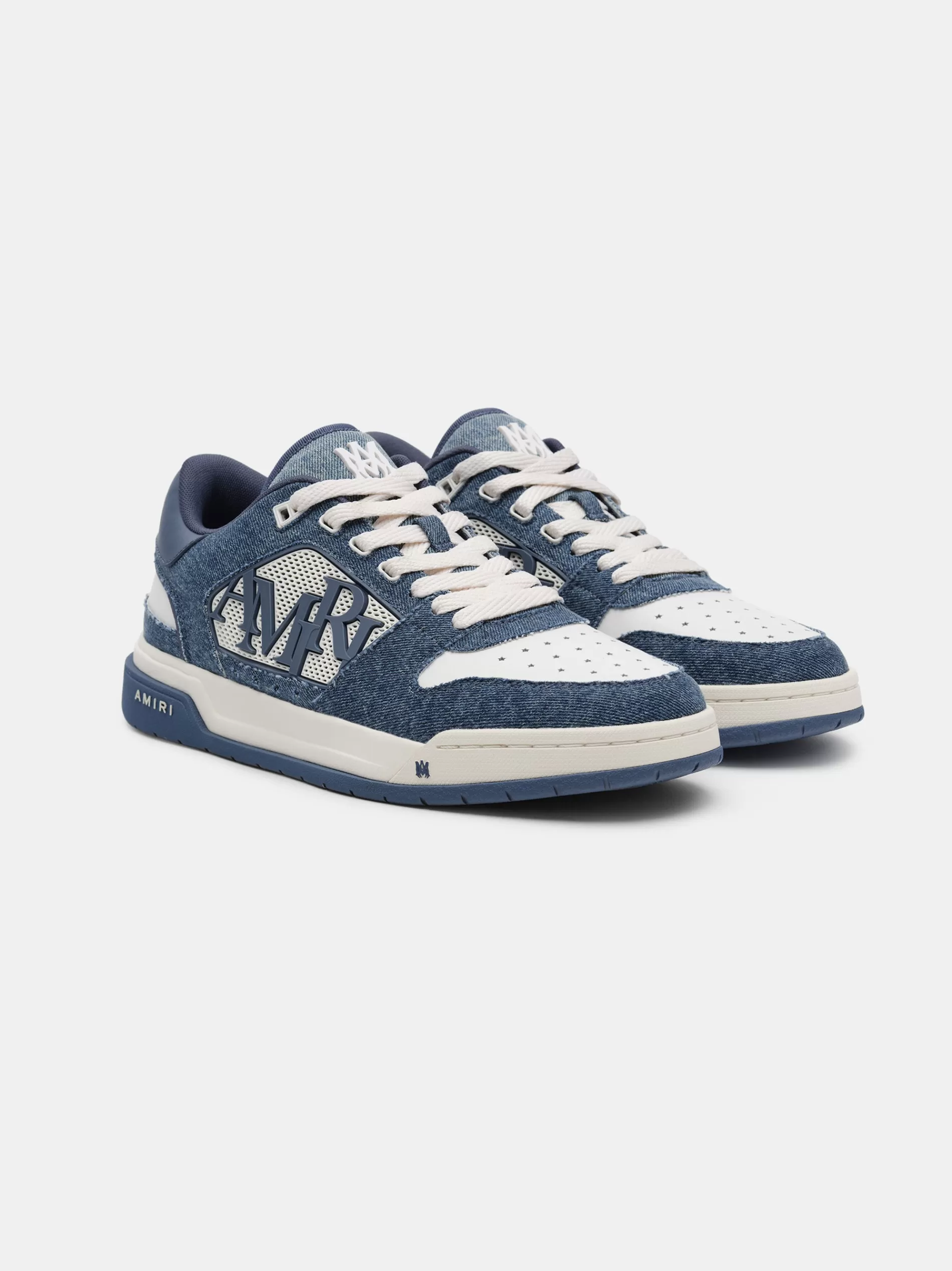 AMIRI Sneakers | Sneakers>VINTAGE DENIM CLASSIC LOW WASHED INDIGO
