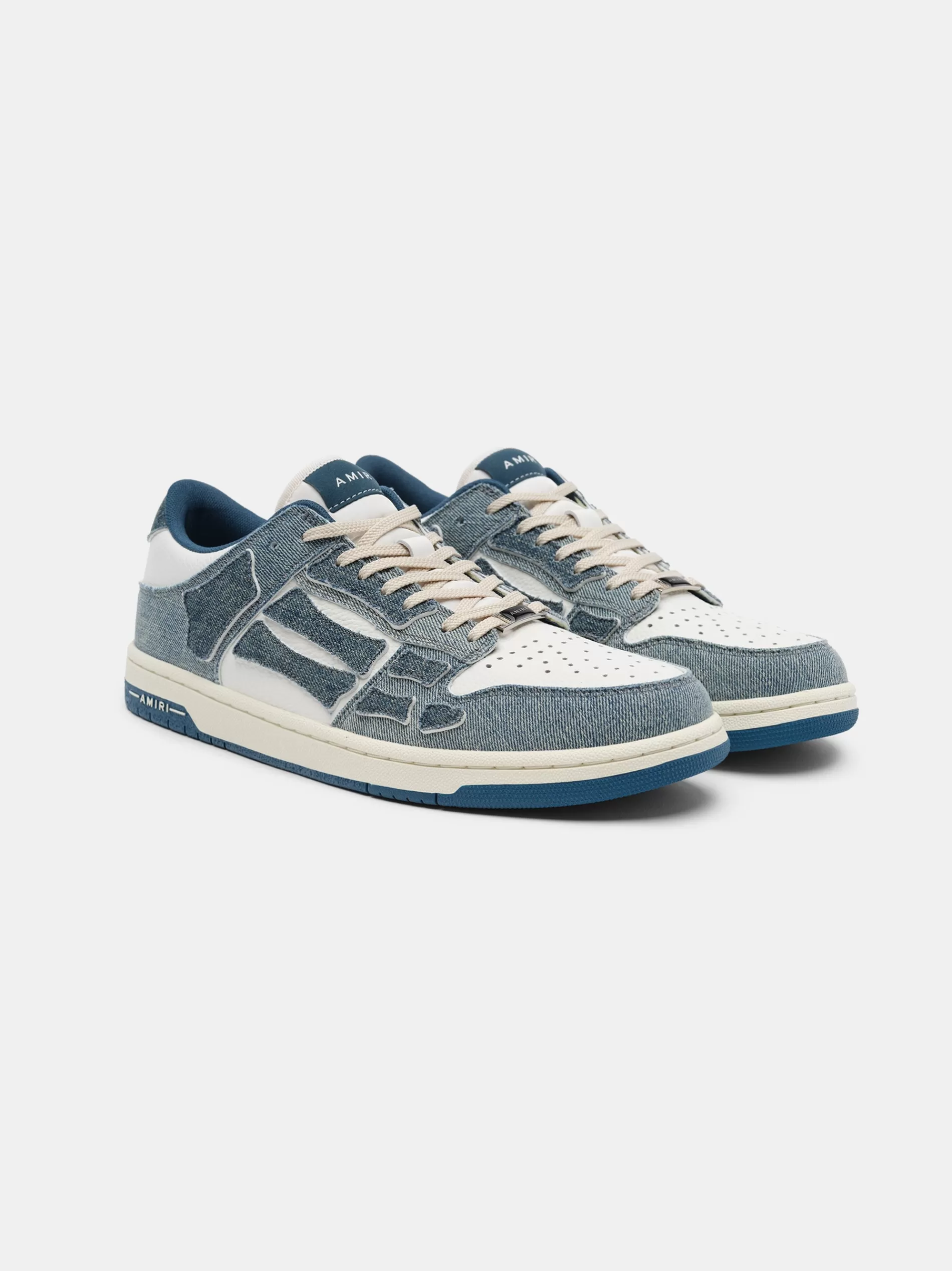 AMIRI Sneakers | Sneakers>VINTAGE DENIM SKEL-TOP LOW Slate Blue