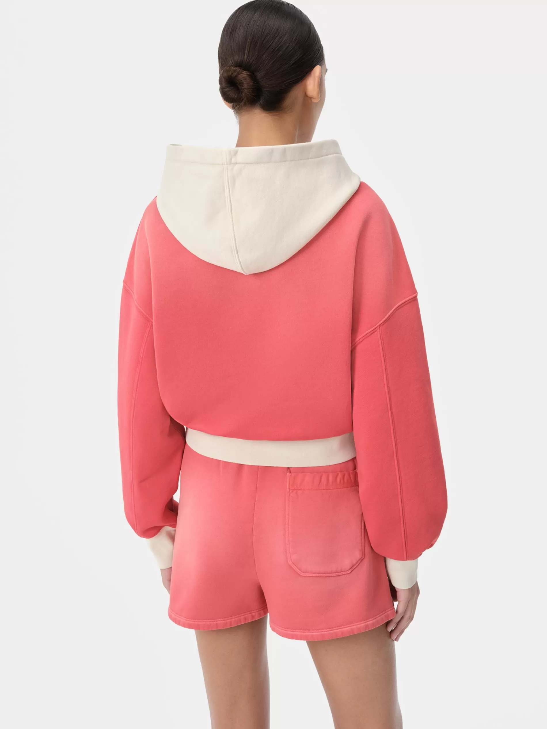 AMIRI Sweatshirts | Jersey>WOMEN'S VINTAGE HOODIE Flamingo Pink