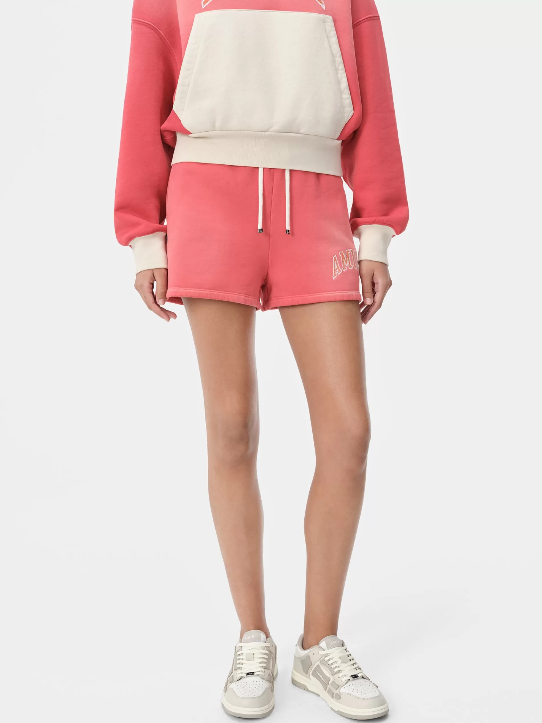 AMIRI Shorts & Sweatpants | Jersey>WOMEN'S VINTAGE SHORT Flamingo Pink