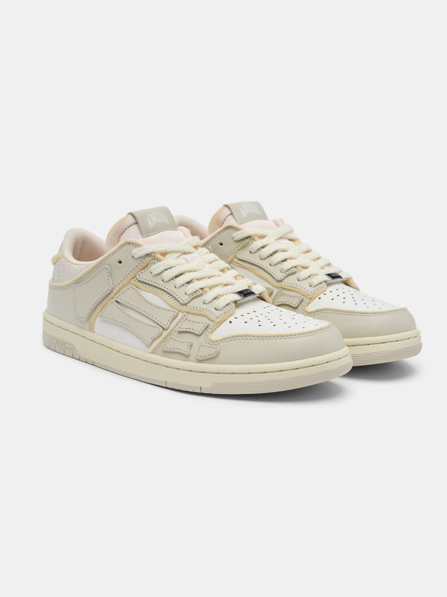 AMIRI Sneakers | Sneakers>WOMEN'S COLLEGIATE SKEL-TOP LOW Birch White