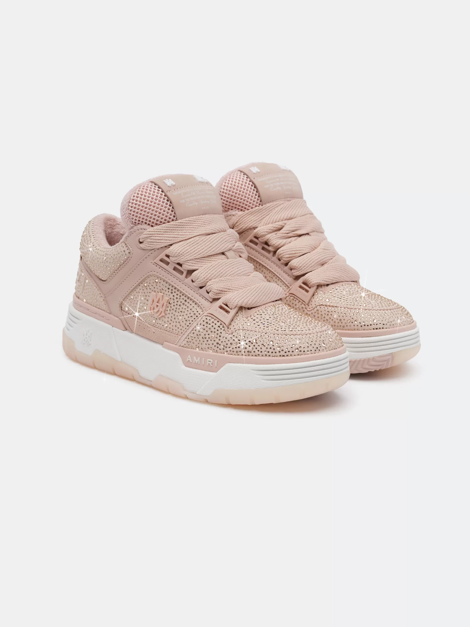 AMIRI Sneakers | Sneakers>WOMEN'S CRYSTAL MA-1 Pink