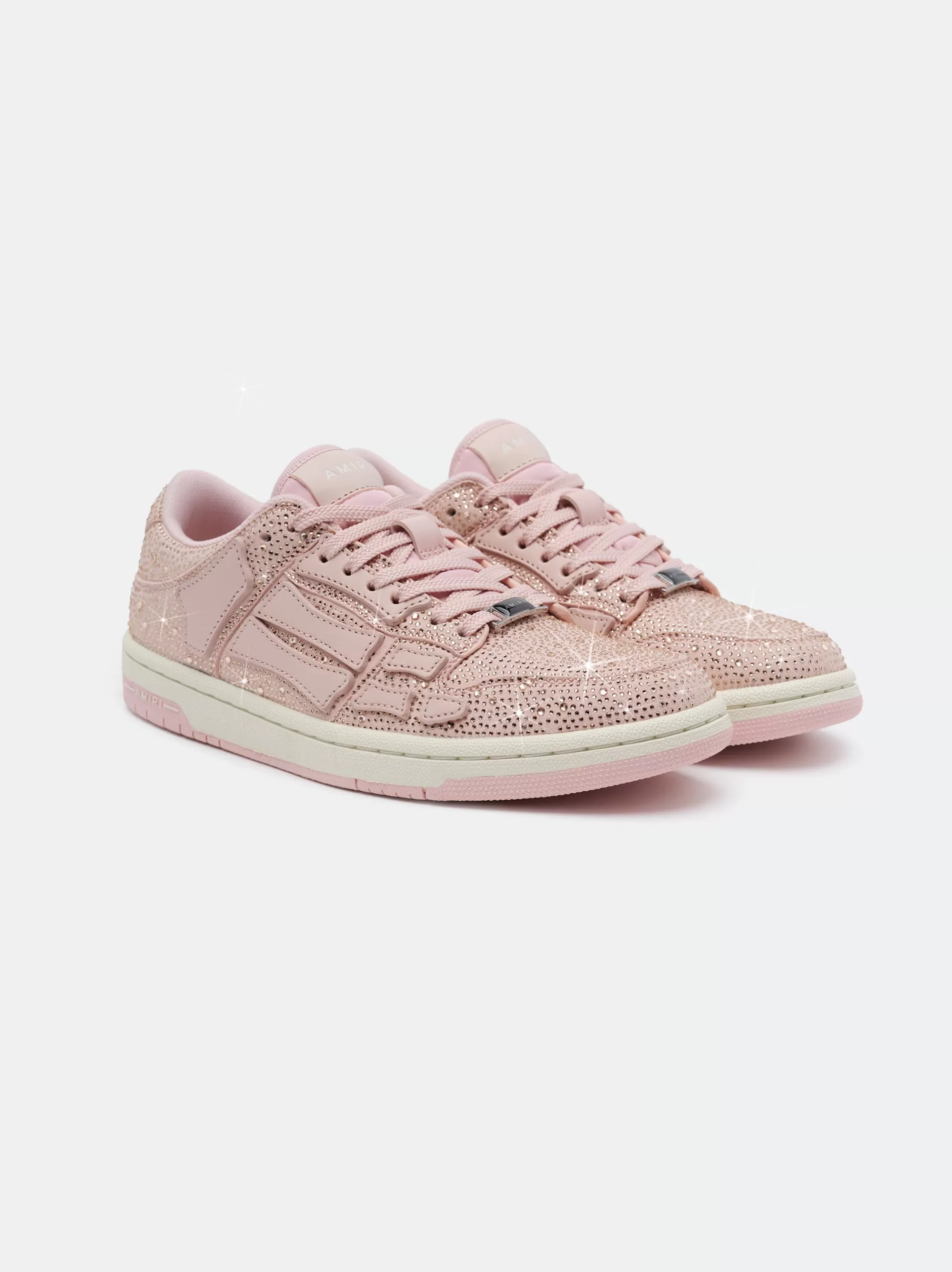 AMIRI Sneakers | Sneakers>WOMEN'S CRYSTAL SKEL-TOP LOW Pink