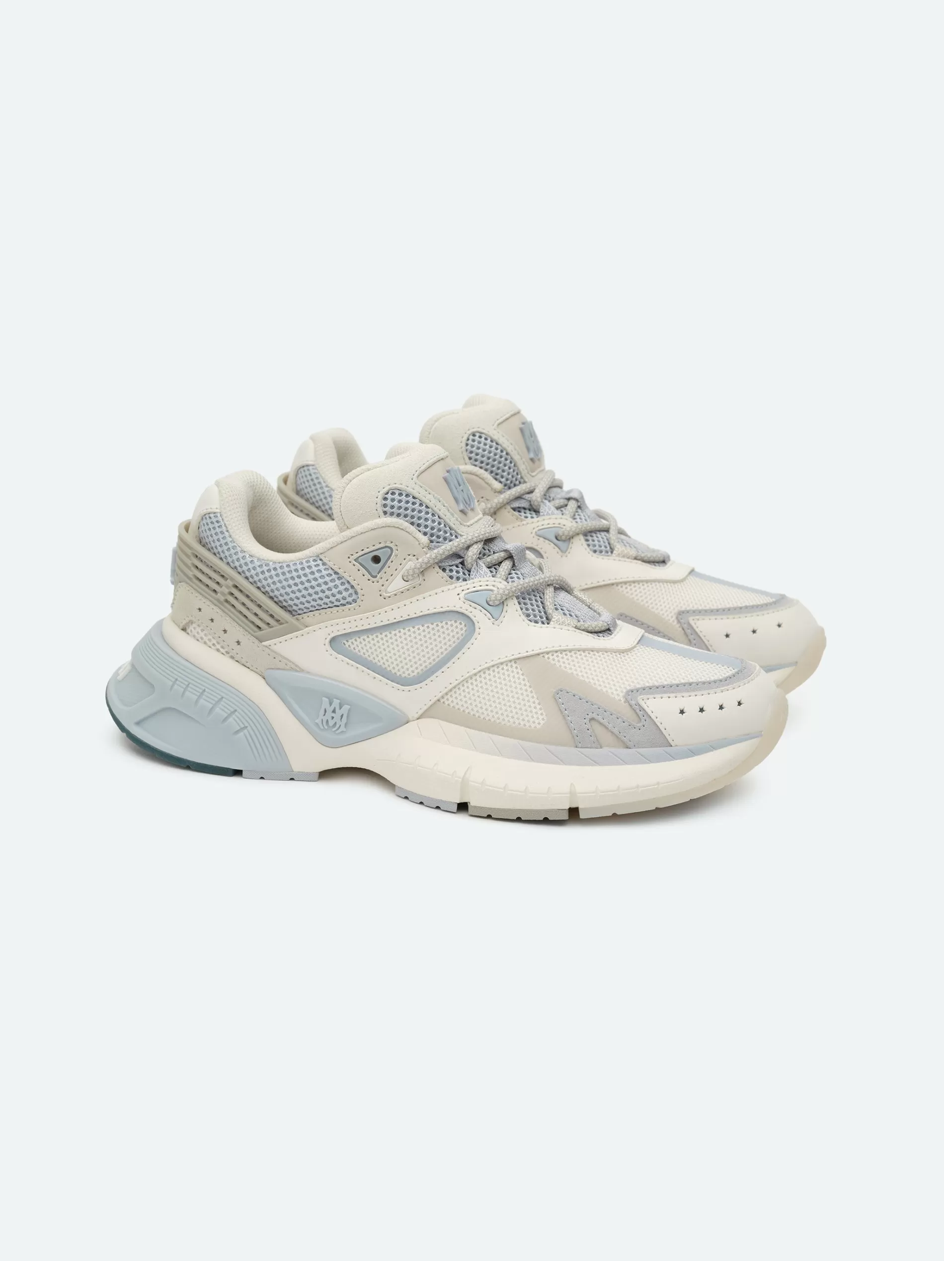 AMIRI Sneakers | Sneakers>WOMEN'S MA RUNNER Grey Blue