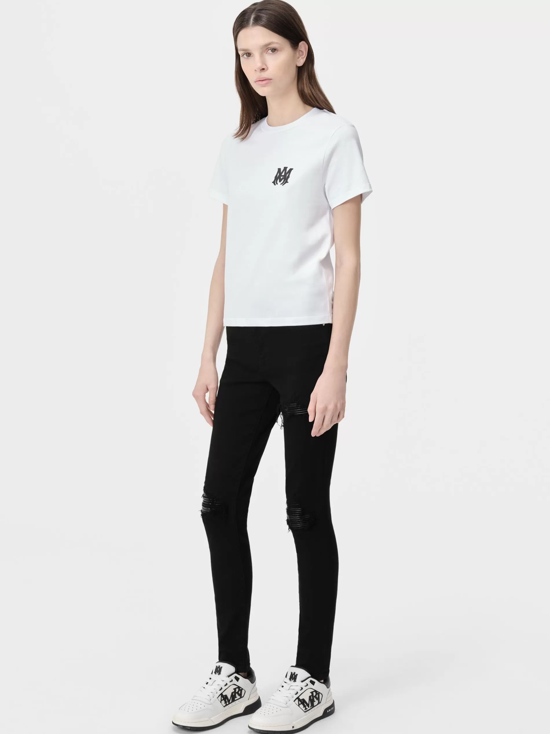 AMIRI Denim>WOMEN'S MX1 BLACK OD