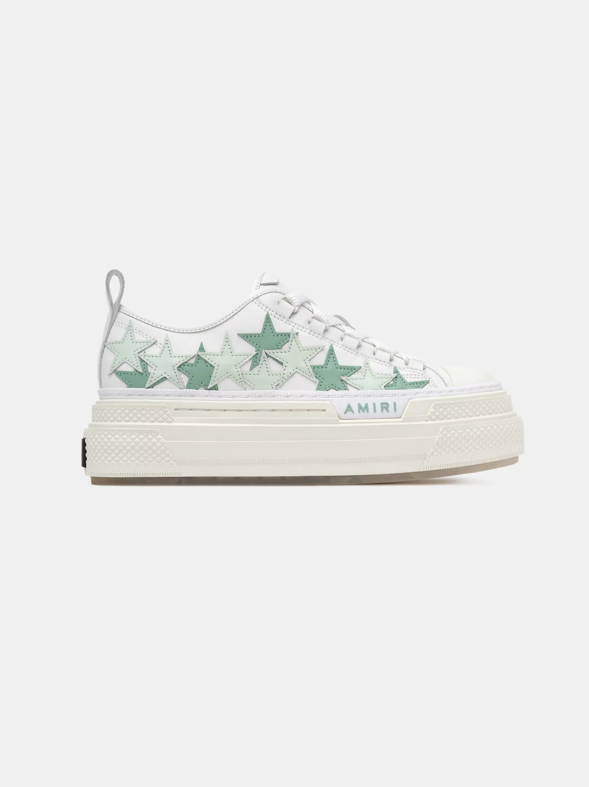 AMIRI Sneakers | Sneakers>WOMEN'S PLATFORM STARS COURT LOW FROSTY GREEN