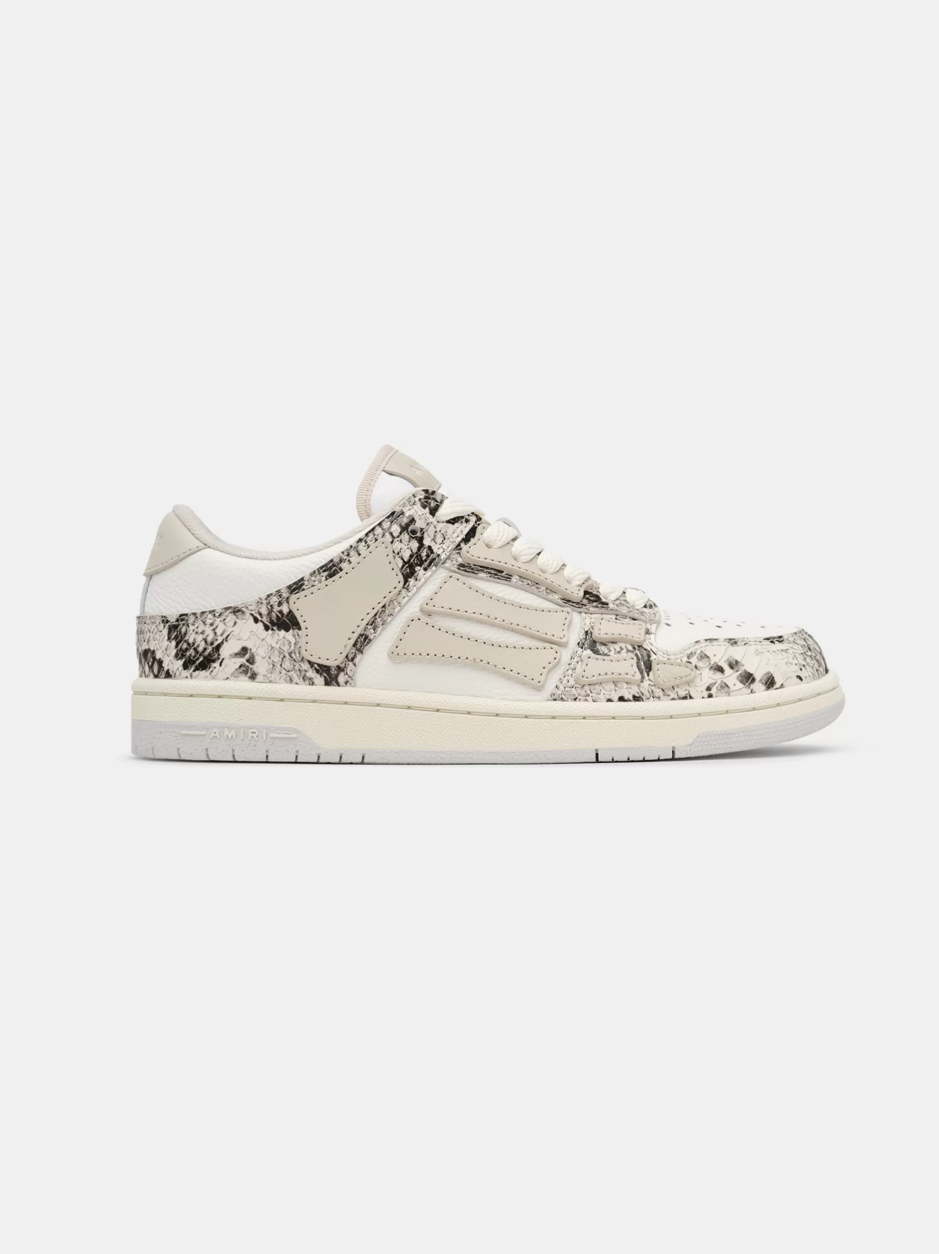 AMIRI Sneakers | Sneakers>WOMEN'S SNAKE SKEL-TOP LOW Alabaster