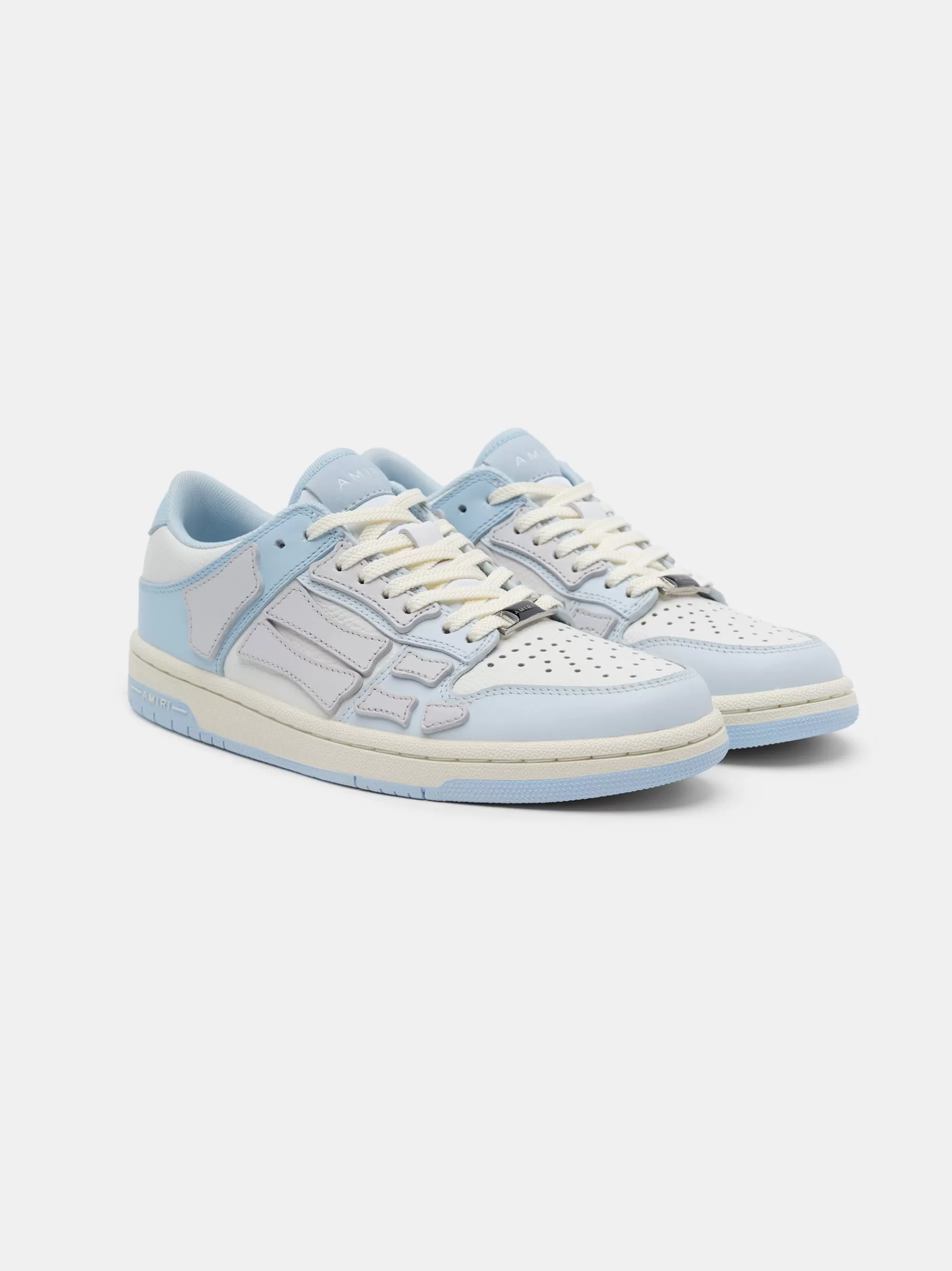 AMIRI Sneakers | Sneakers>WOMEN'S TWO-TONE SKEL TOP LOW Blue White Grey